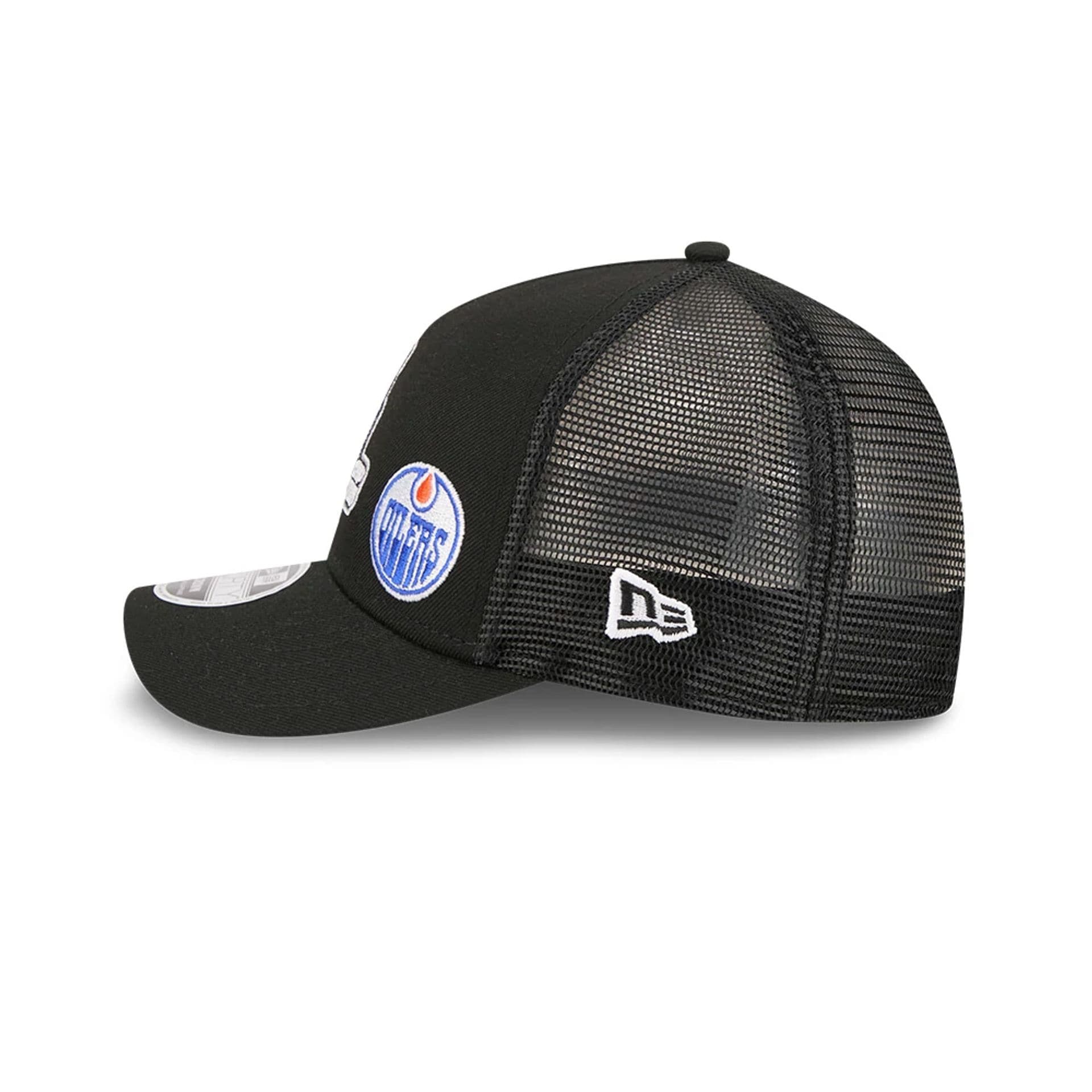 Islanders NHL Stanley Cup Black 9FORTY M-Crown A-Frame Trucker Adjustable Cap - Image 5