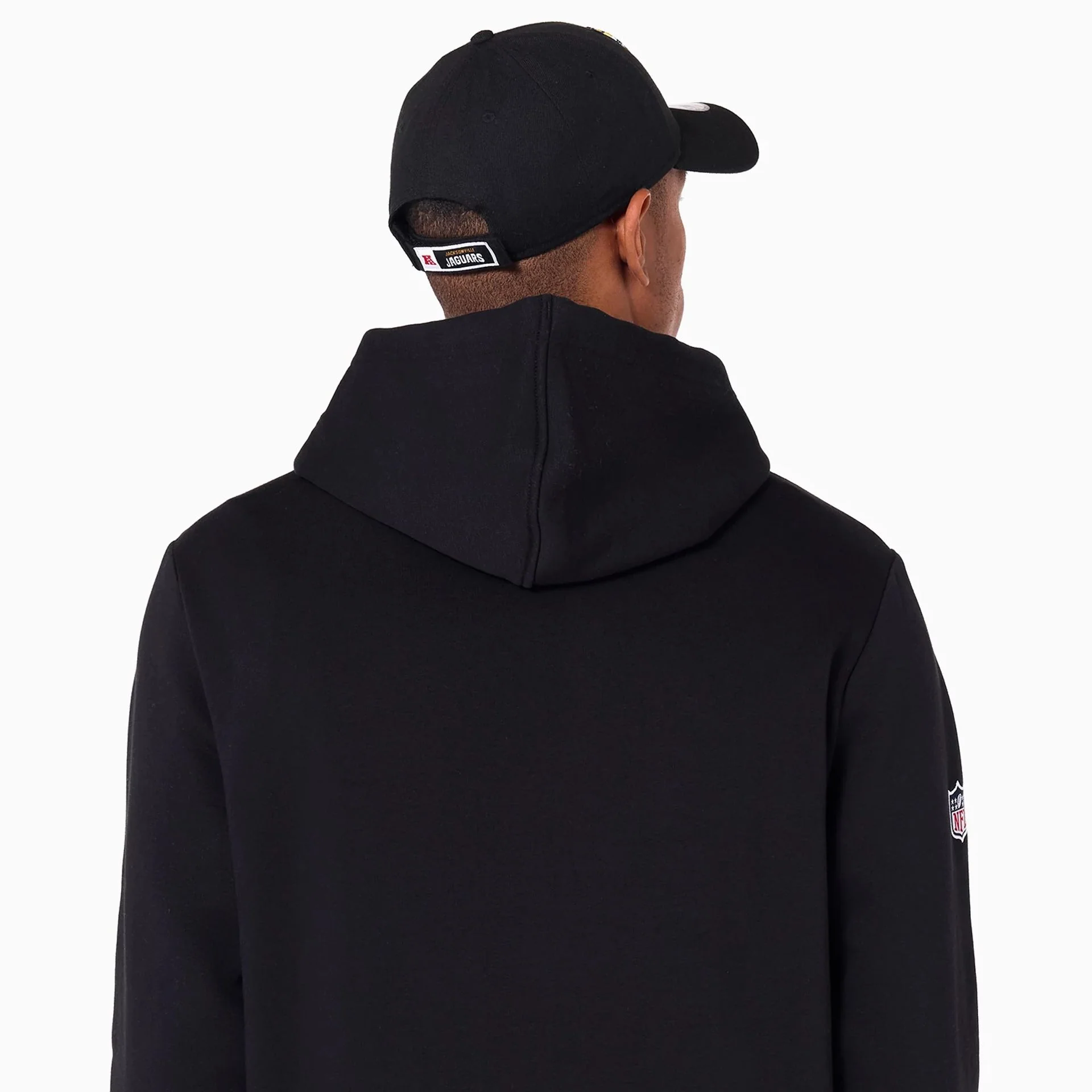 Jacksonville Jaguars NFL Black Pullover Hoodie - Image 6