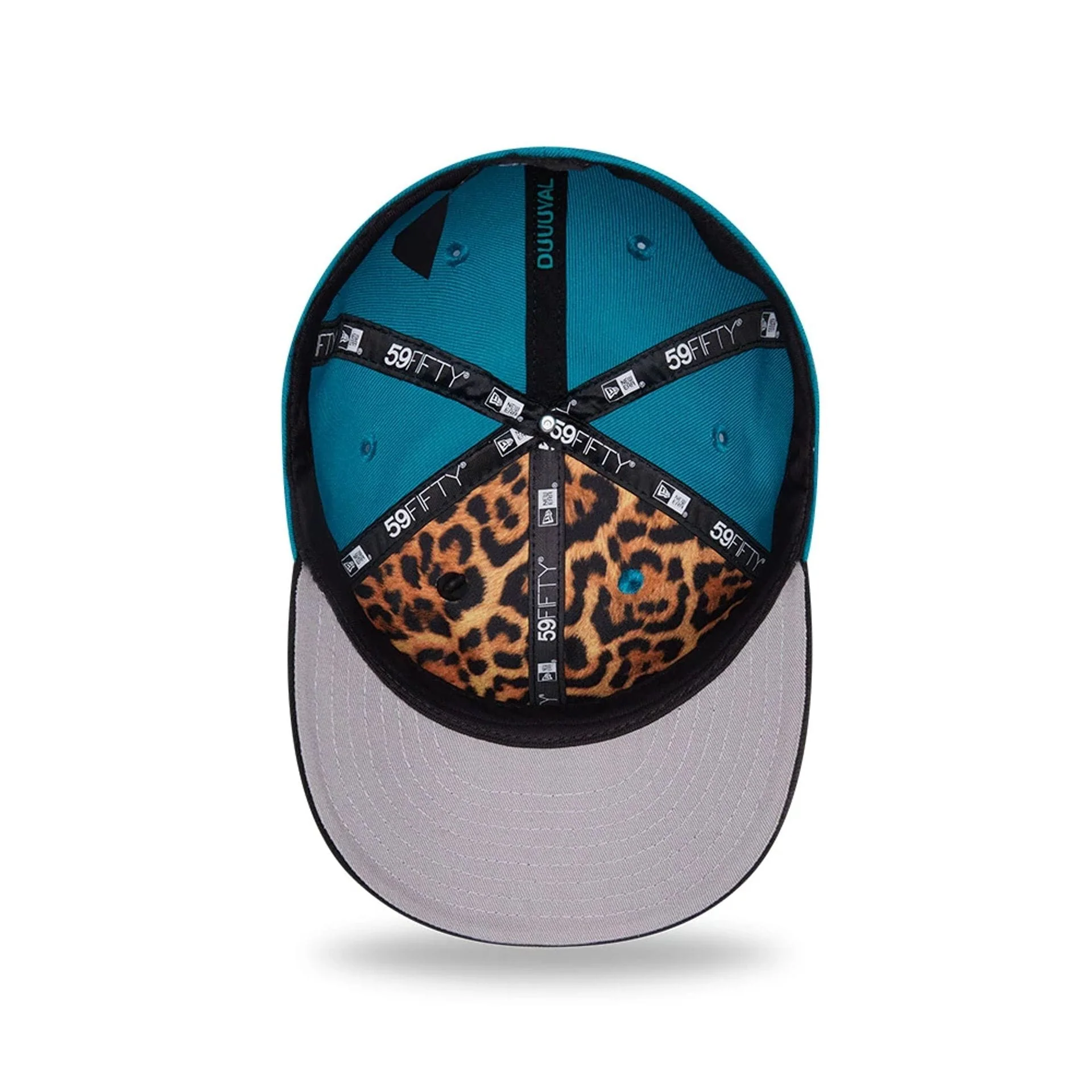 Jacksonville Jaguars NFL Draft 2026 Turquoise 59FIFTY Fitted Cap - Image 2