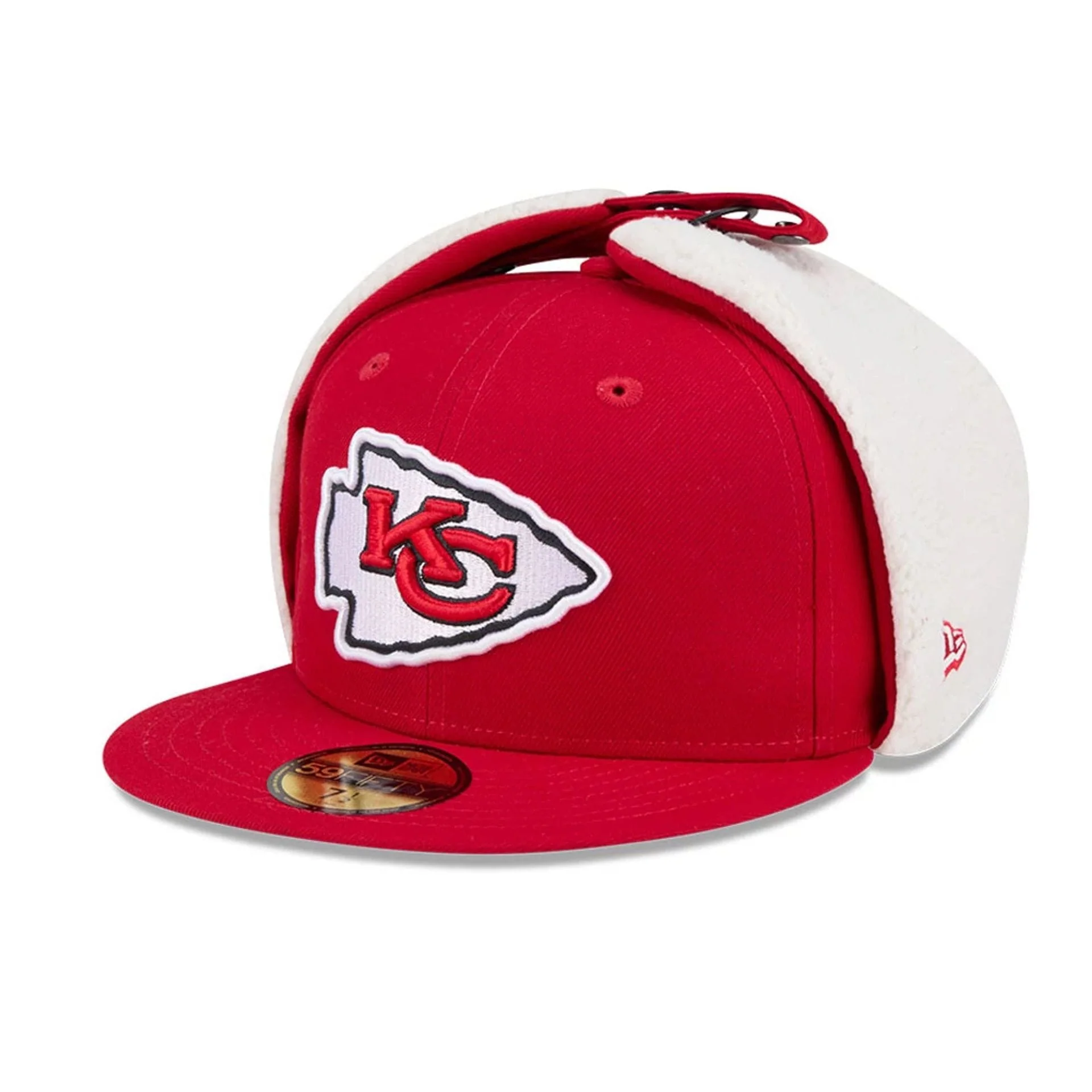 Kansas City Chiefs NFL Classic Red Dogear 59FIFTY Fitted Cap