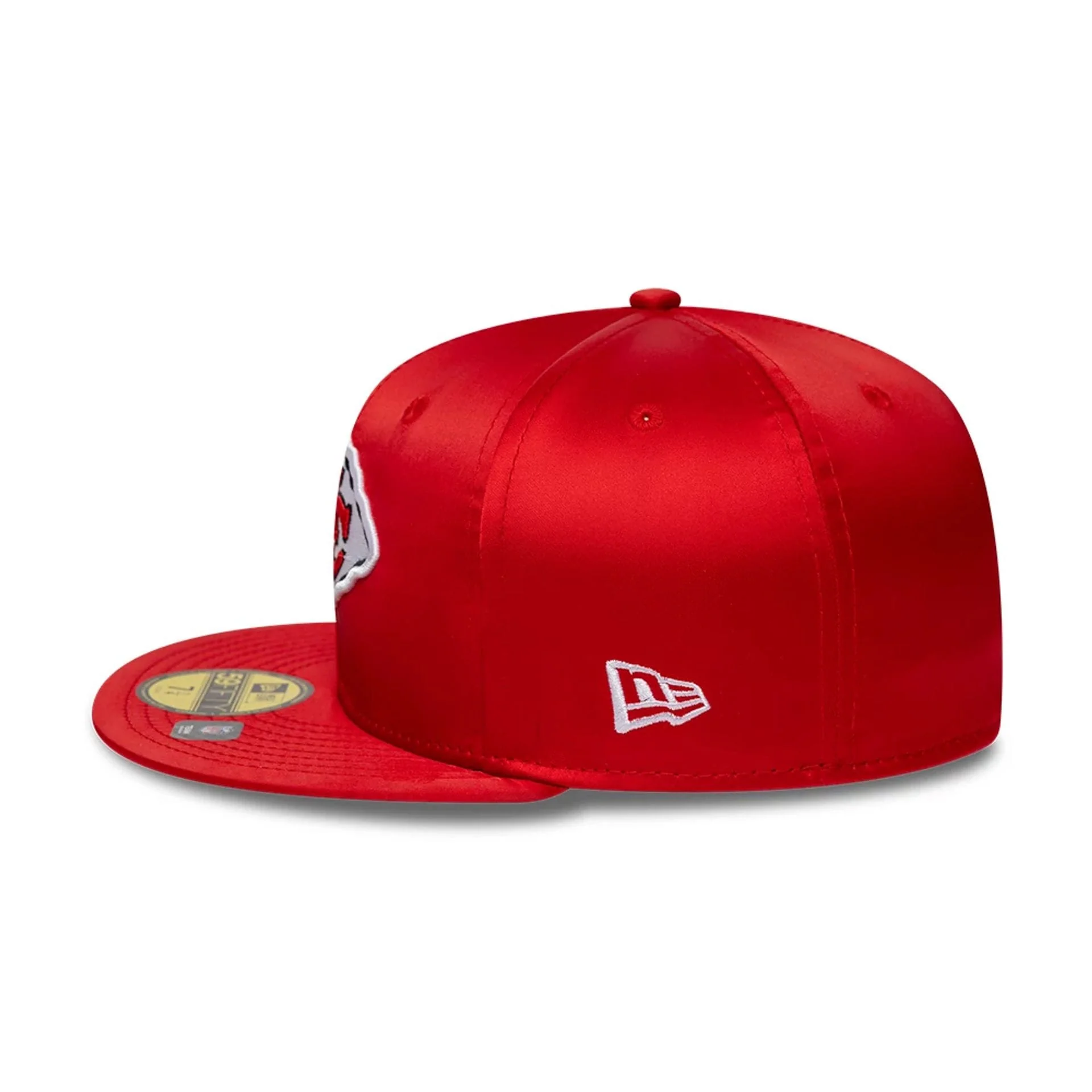 Kansas City Chiefs NFL Satin Red 59FIFTY Fitted Cap - Image 5