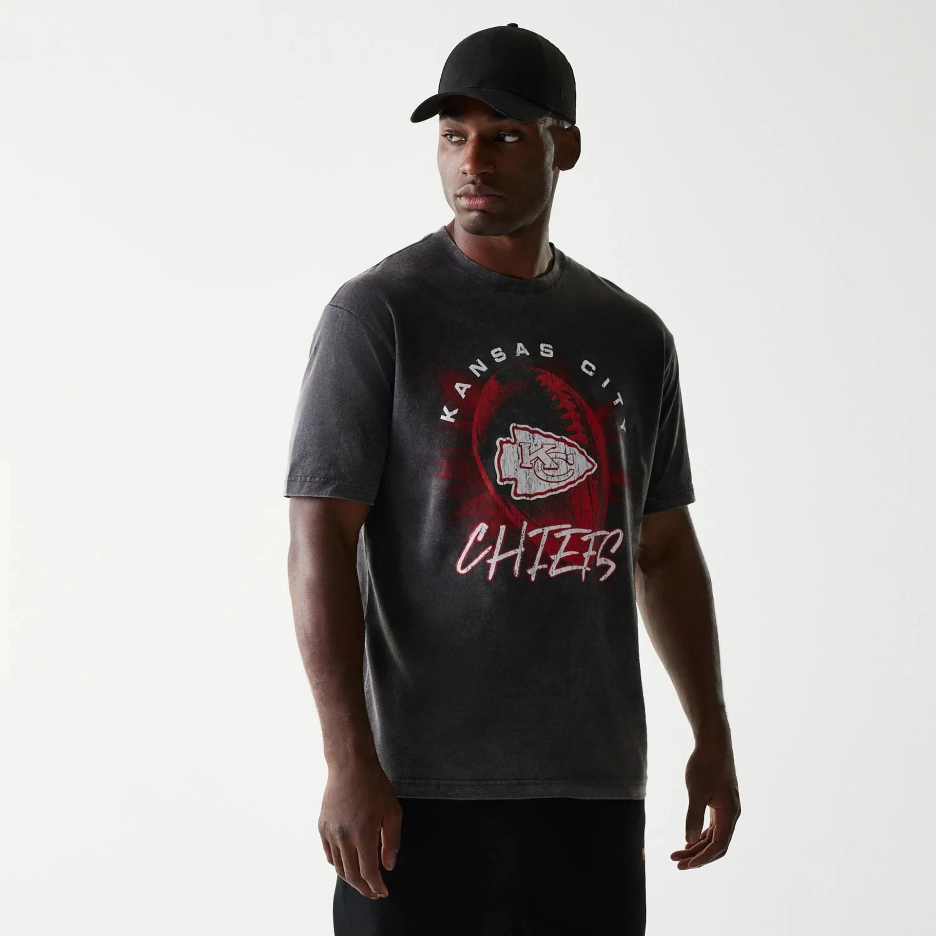 Kansas City Chiefs NFL Sport Night Black T-Shirt