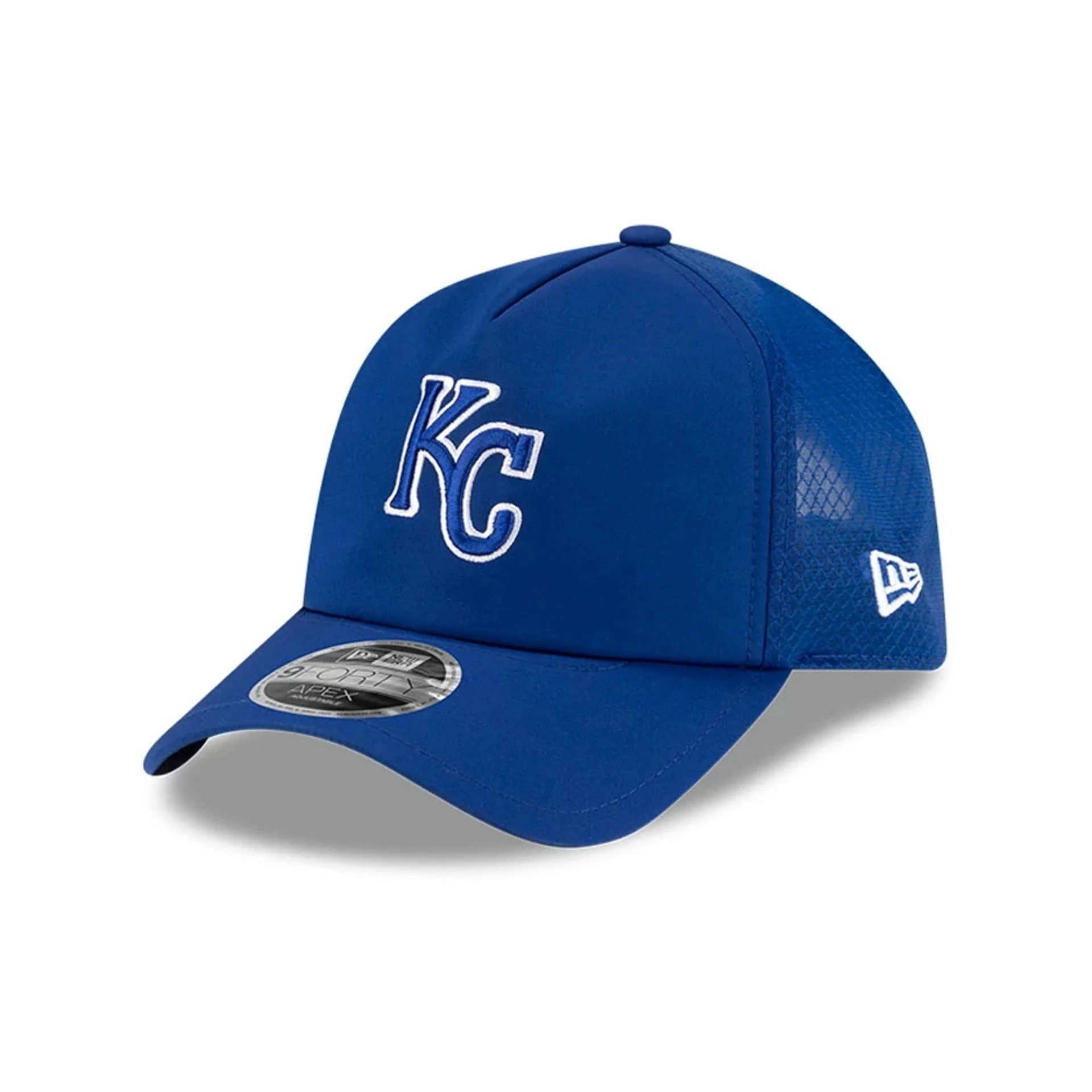Kansas City Royals MLB Batting Practice 2026 Blue 9FORTY Apex Adjustable Cap
