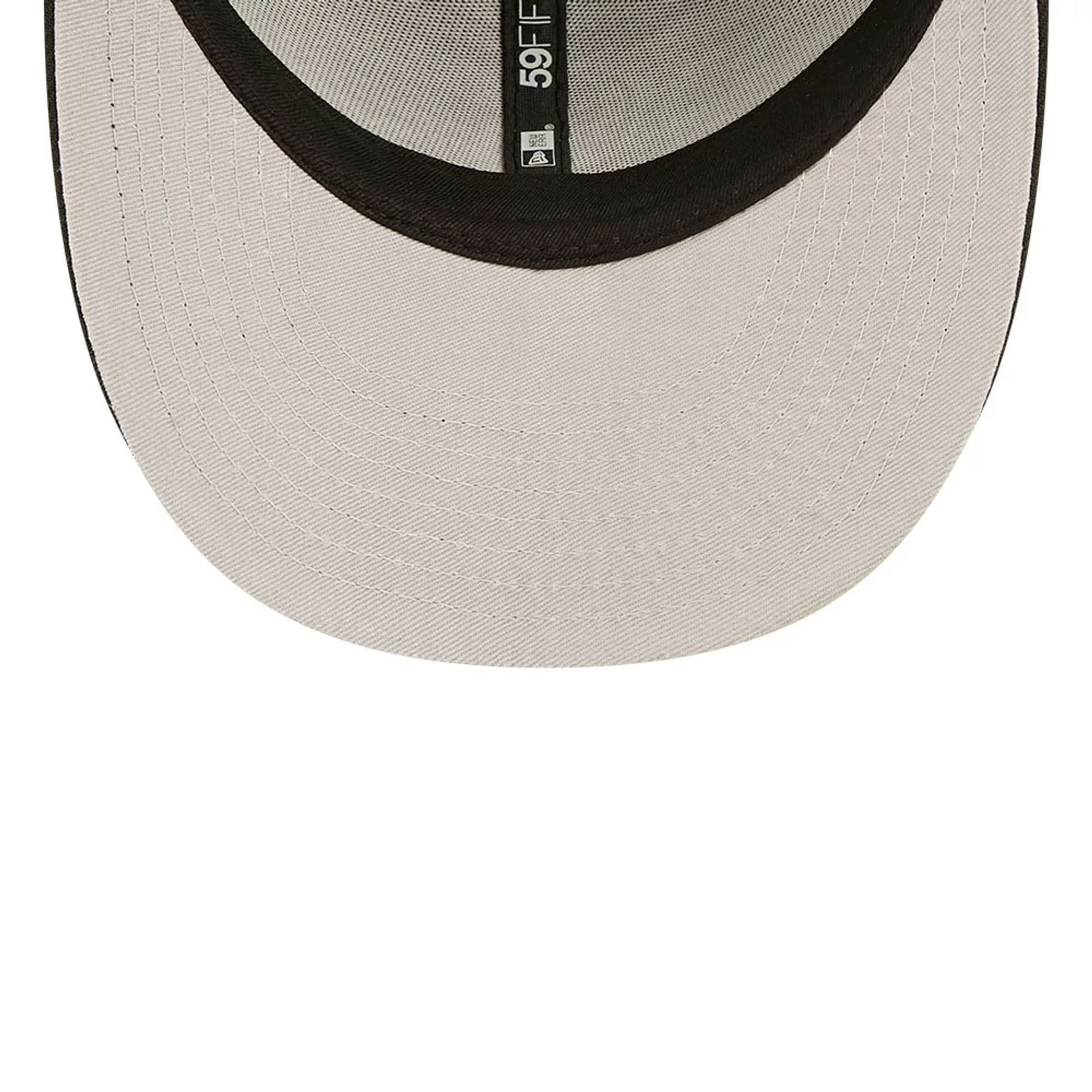 LA Angels MLB Black Low Profile 59FIFTY Fitted Cap - Image 2