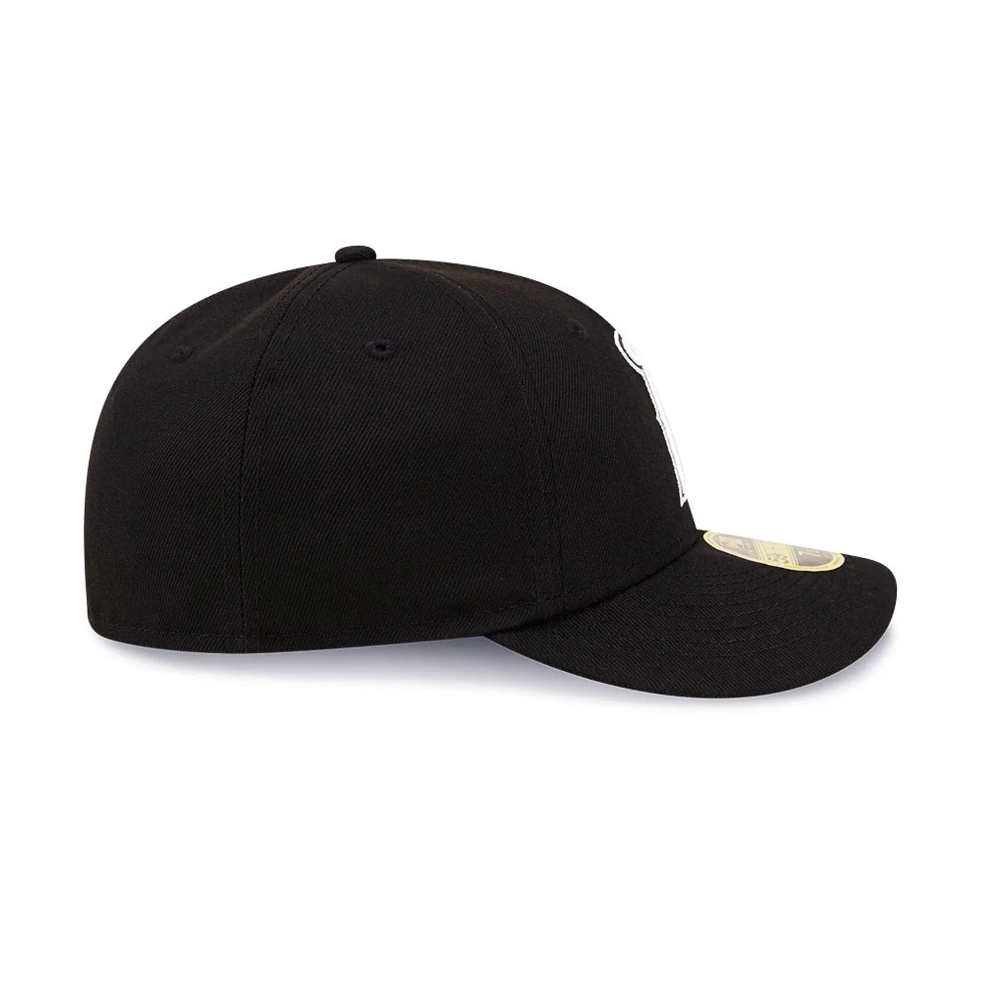 LA Angels MLB Black Low Profile 59FIFTY Fitted Cap - Image 6