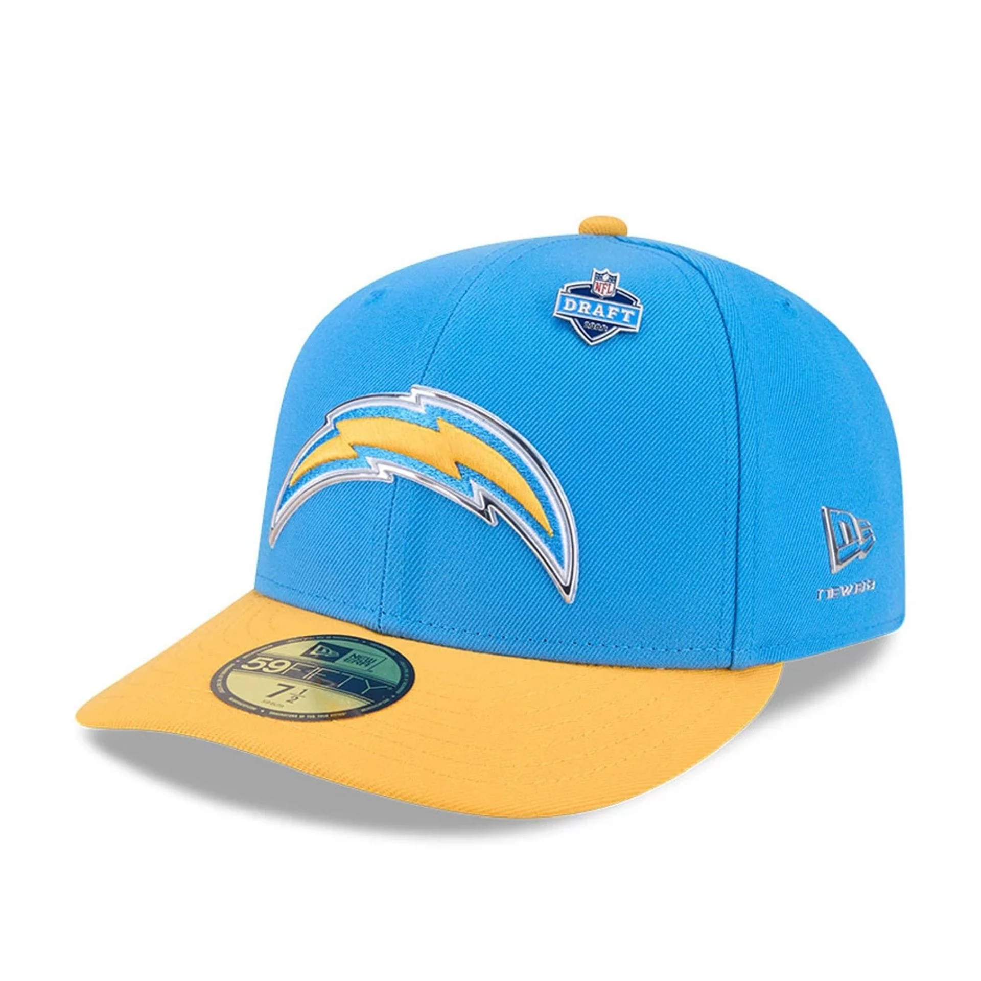LA Chargers NFL Draft 2026 Blue 59FIFTY Fitted Cap