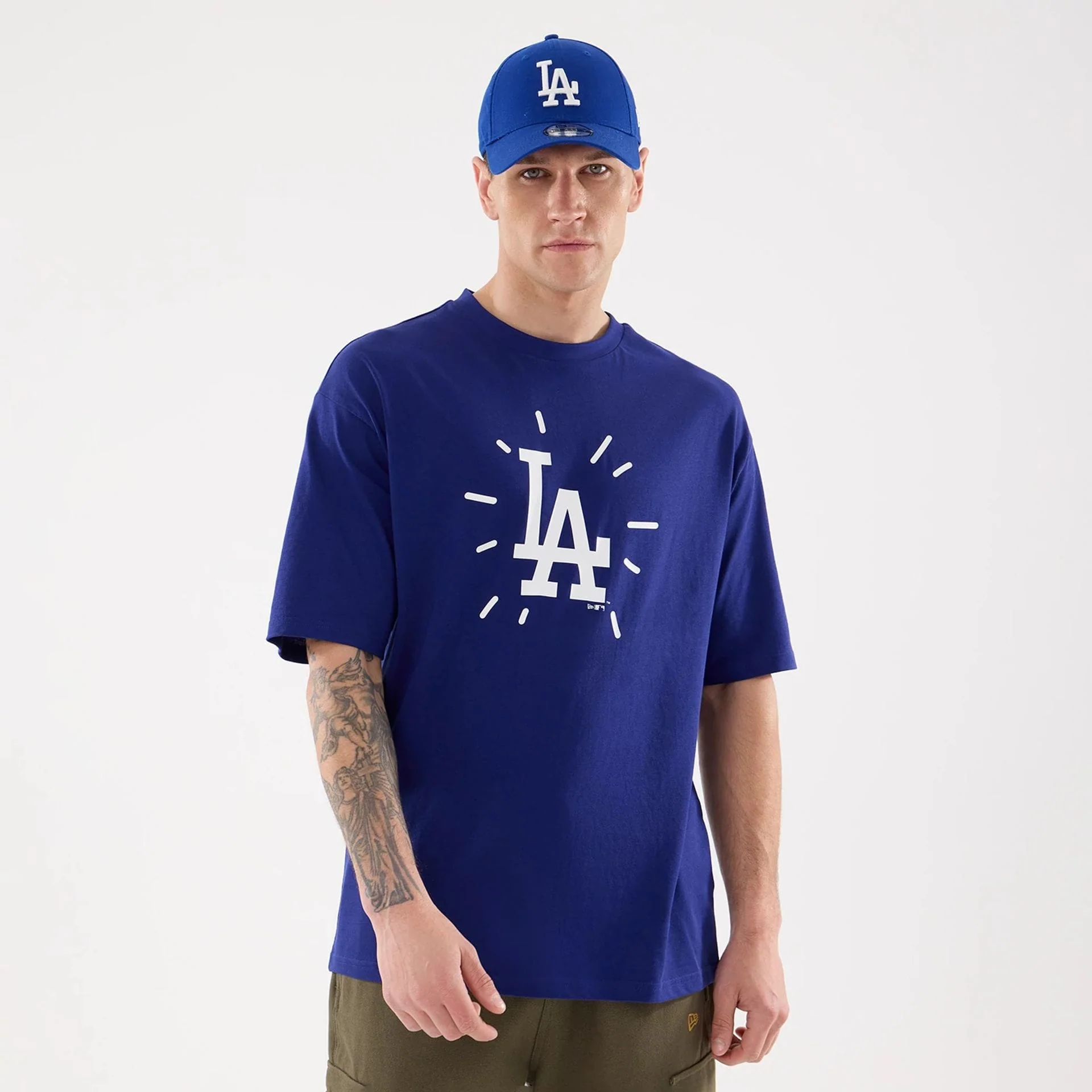LA Dodgers MLB 59FIFTY Day Graphic Dark Blue T-Shirt
