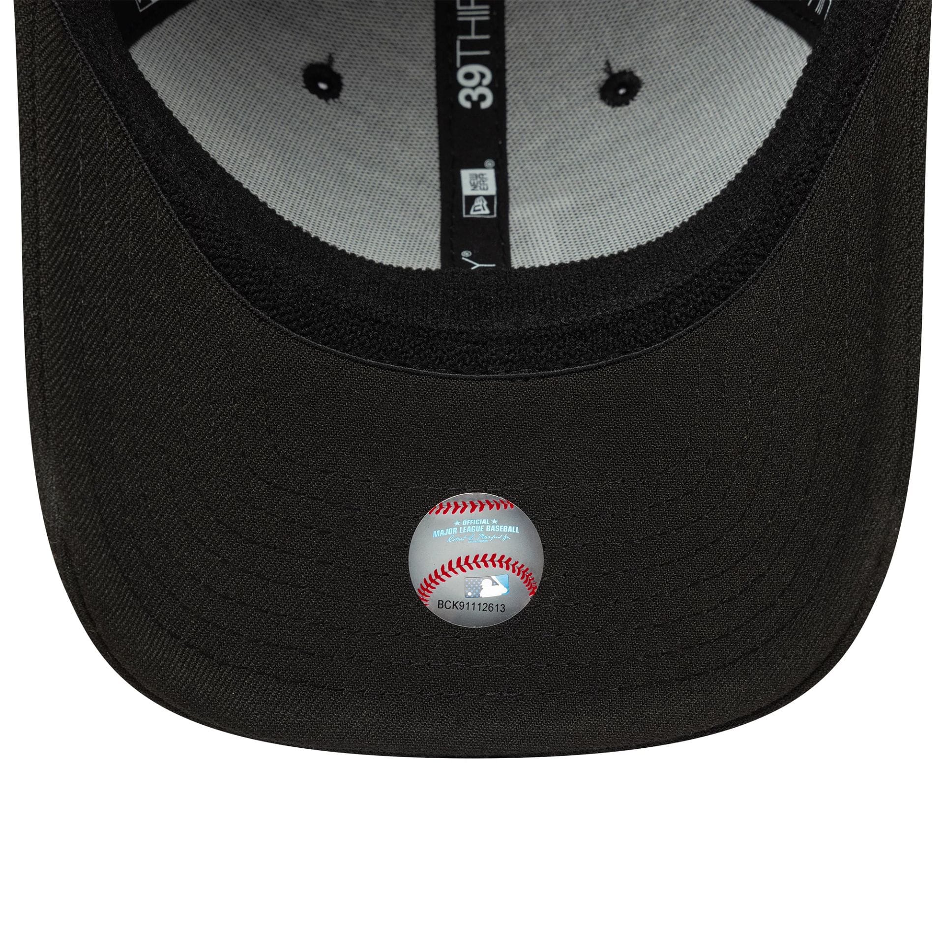 LA Dodgers MLB Black 39THIRTY Stretch Fit Cap - Image 7