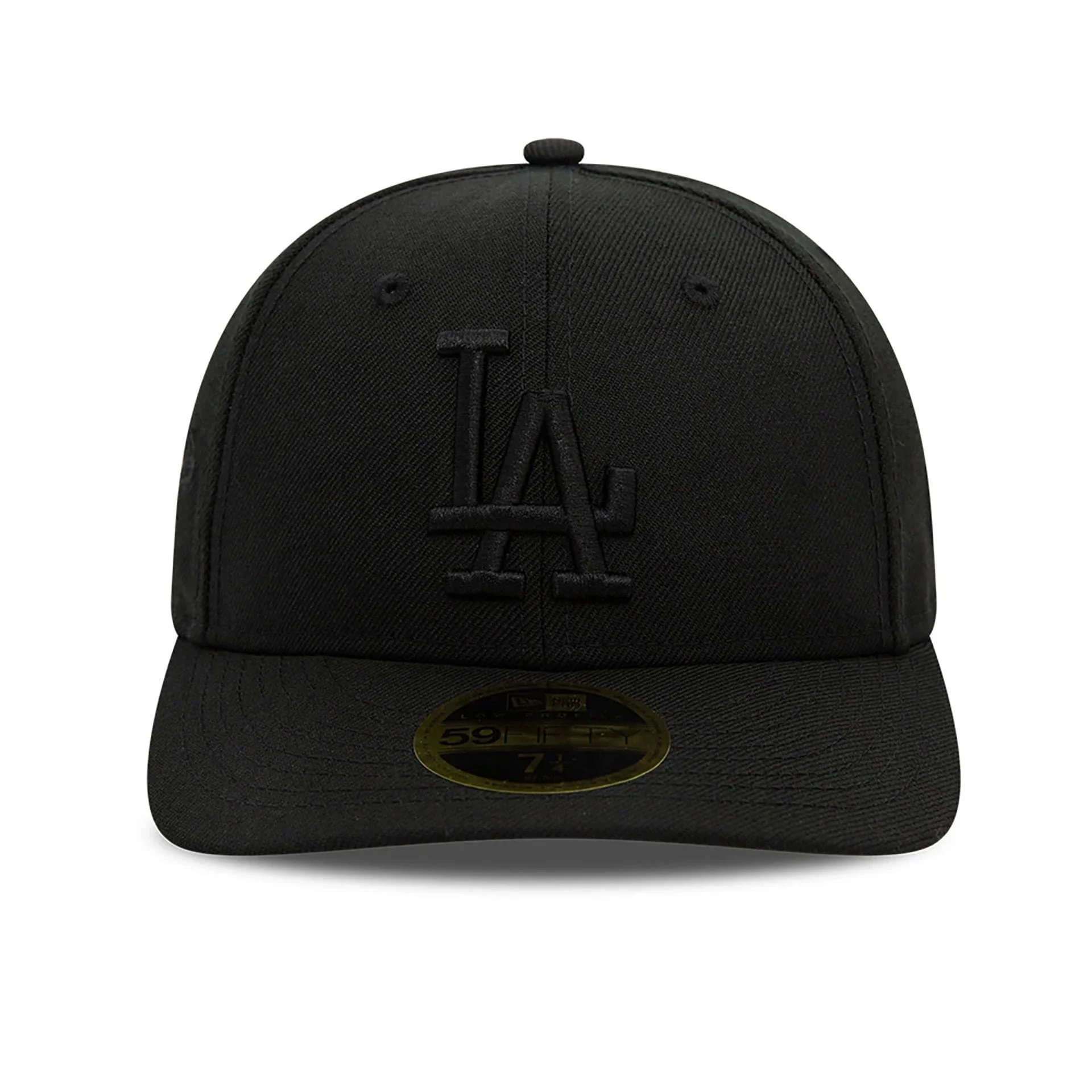 LA Dodgers MLB Black Low Profile 59FIFTY Fitted Cap - Image 3