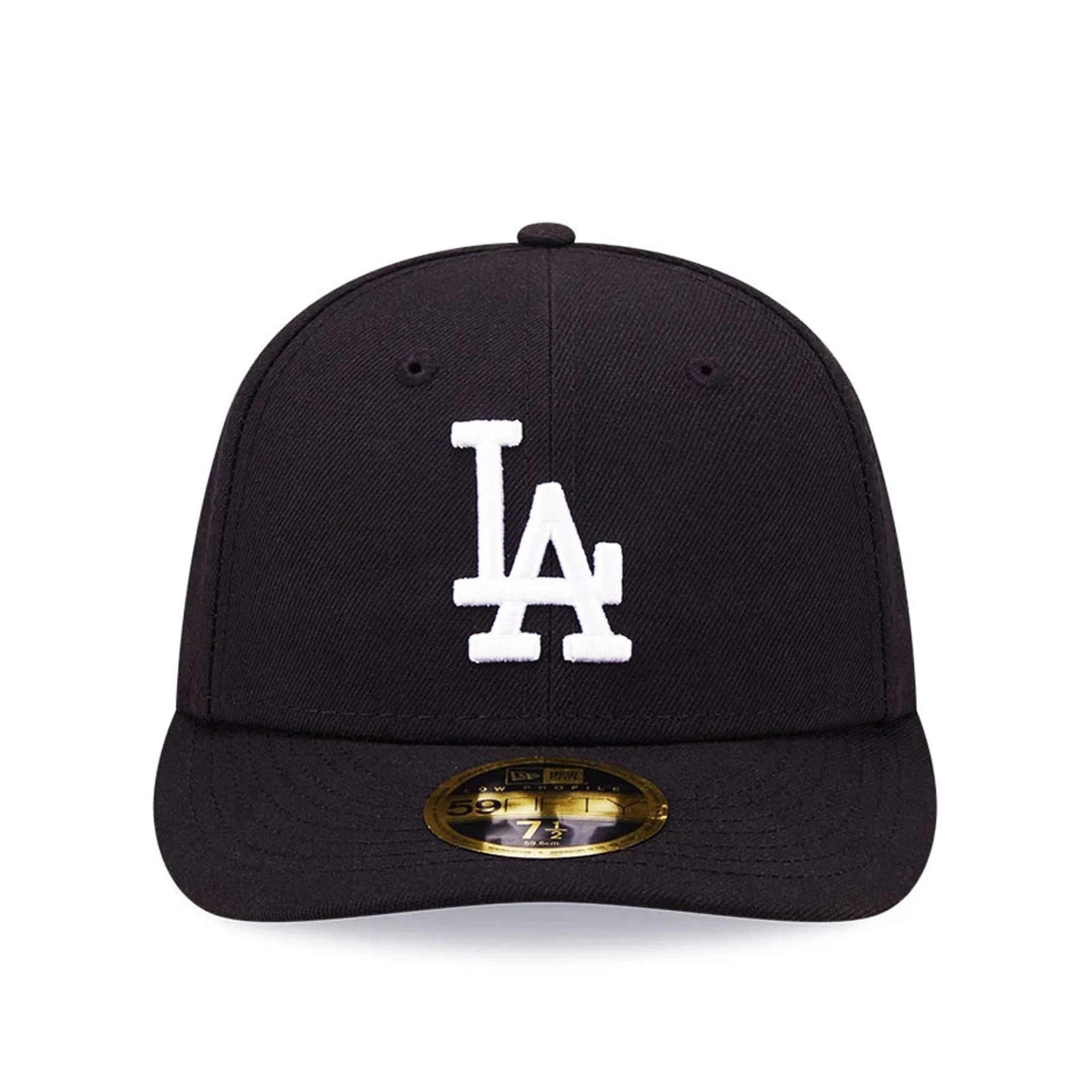 LA Dodgers MLB Black Low Profile 59FIFTY Fitted Cap - Image 3