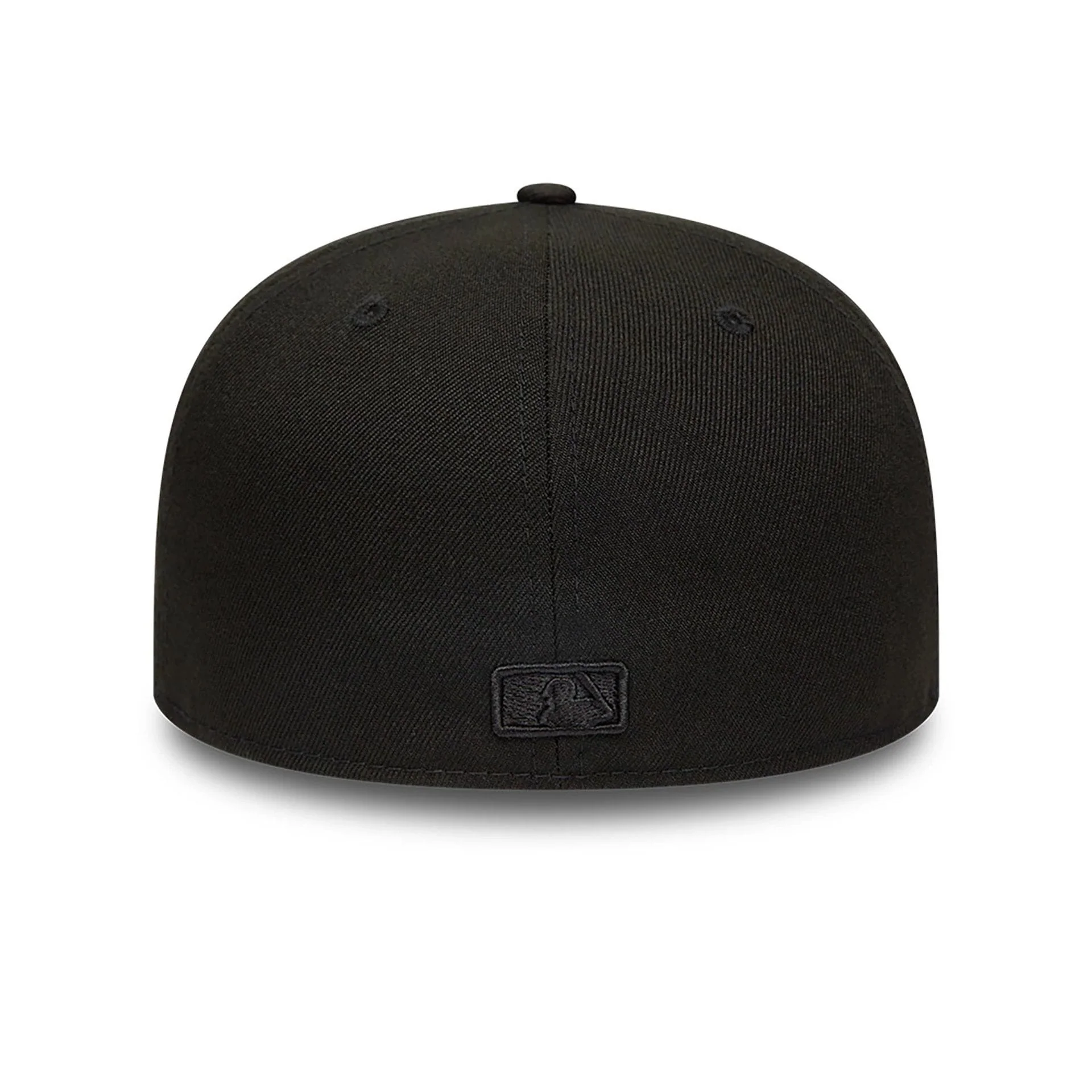 LA Dodgers MLB Black on Black 59FIFTY Fitted Cap - Image 4