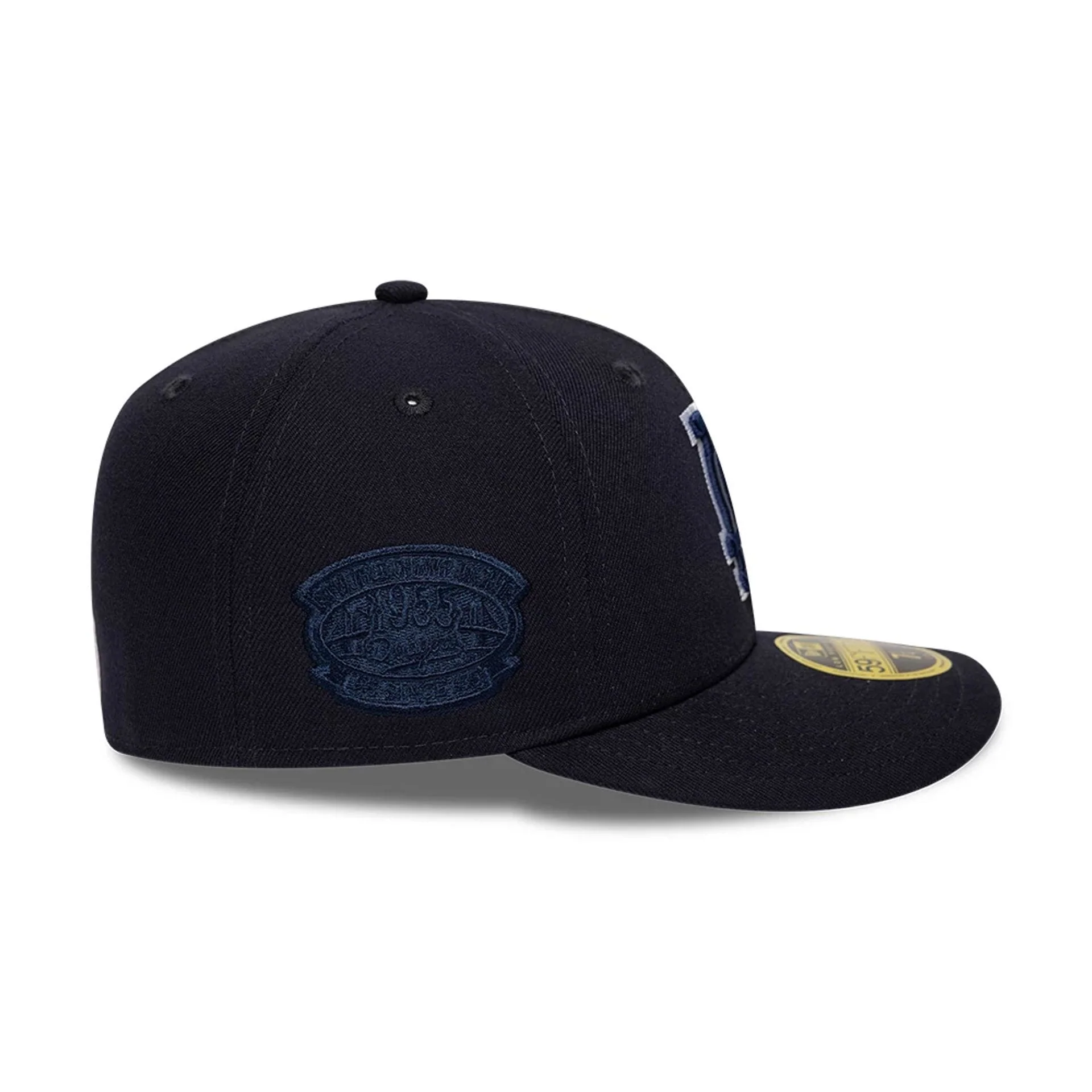 LA Dodgers MLB College Varsity Navy Low Profile 59FIFTY Fitted Cap - Image 6