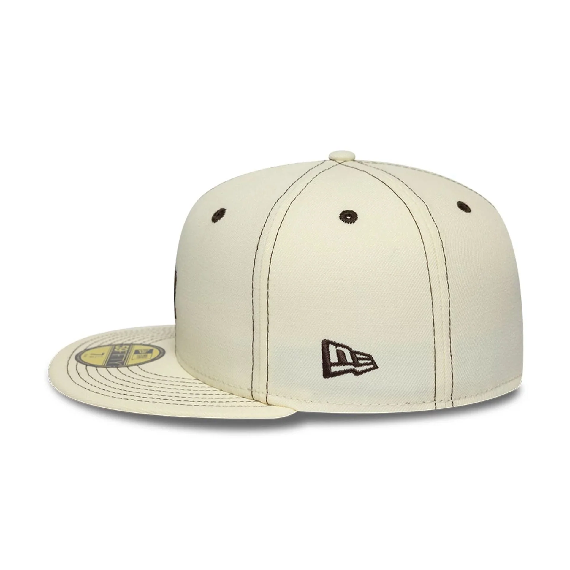 LA Dodgers MLB Contrast White 59FIFTY Fitted Cap - Image 5