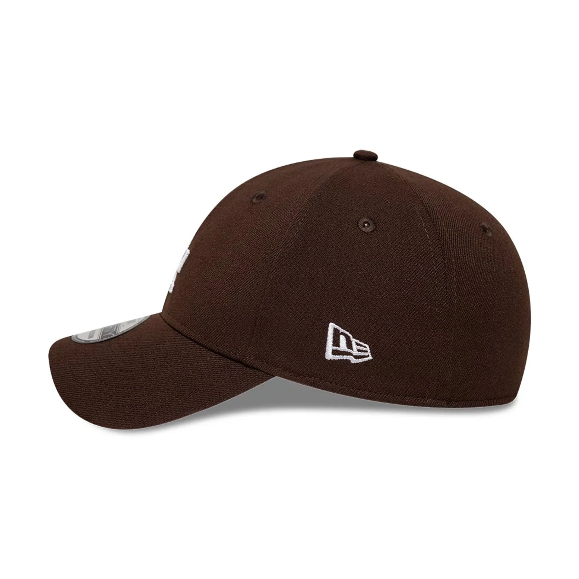 LA Dodgers MLB Dark Brown 39THIRTY Stretch Fit Cap - Image 4