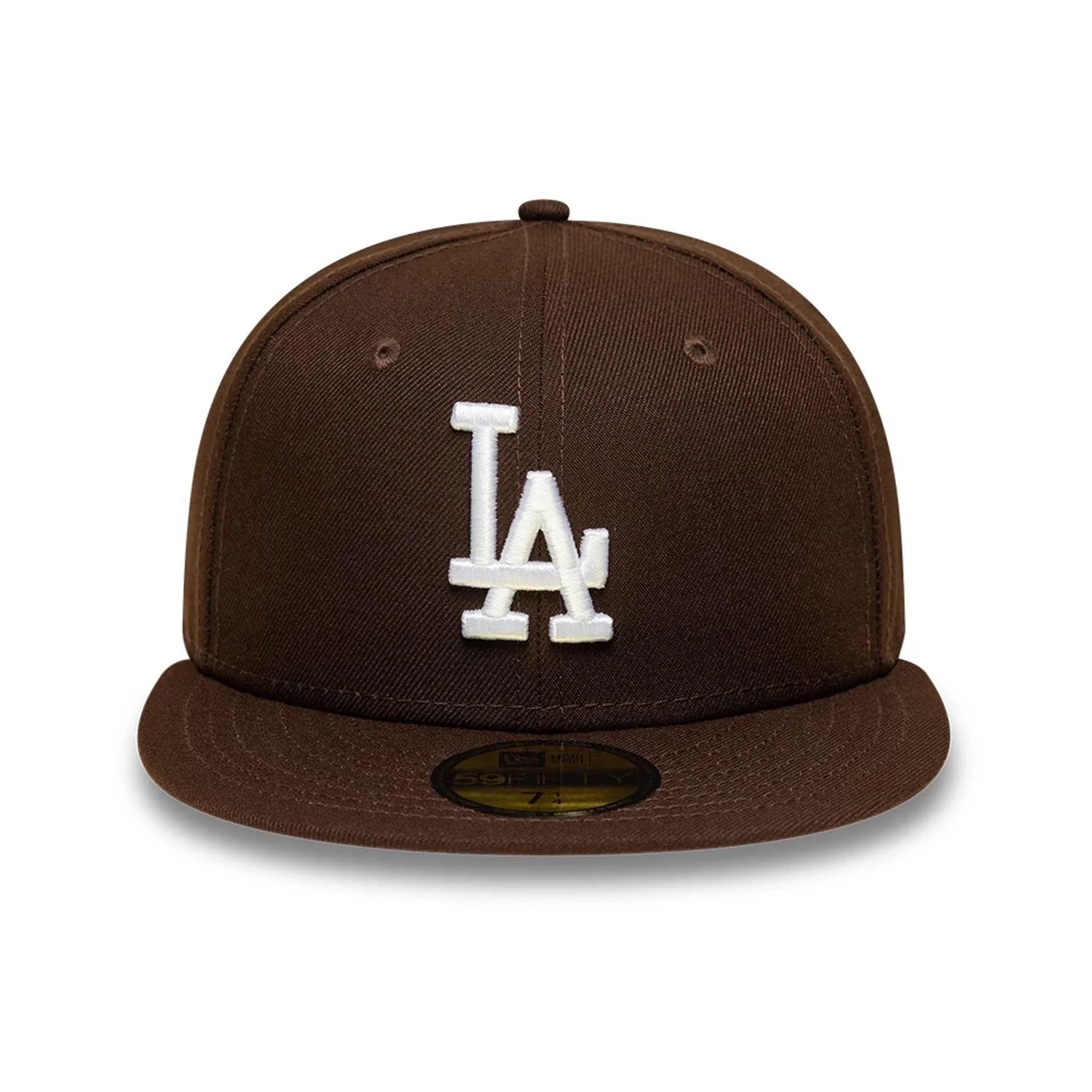 LA Dodgers MLB Dark Brown 59FIFTY Fitted Cap - Image 3