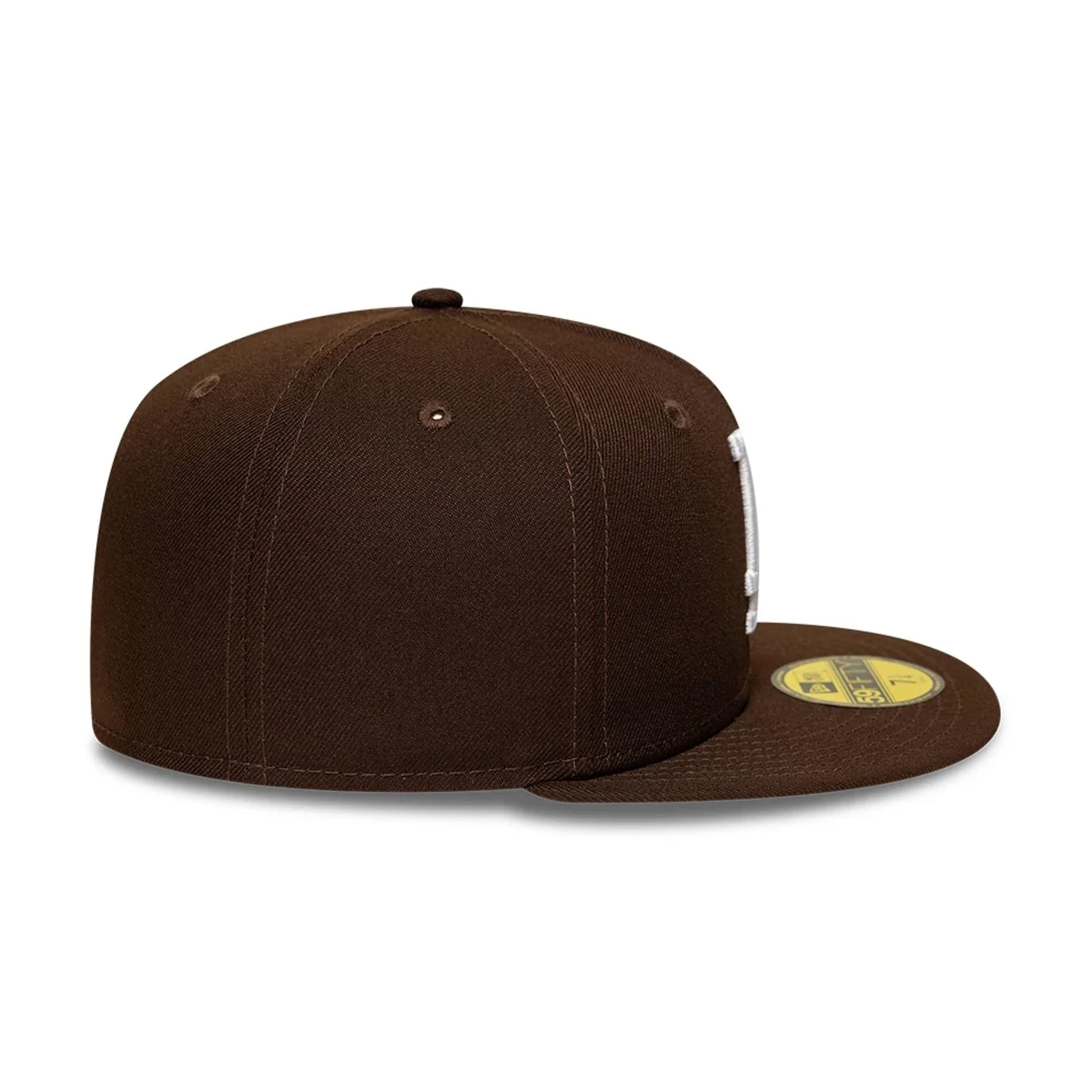 LA Dodgers MLB Dark Brown 59FIFTY Fitted Cap - Image 7