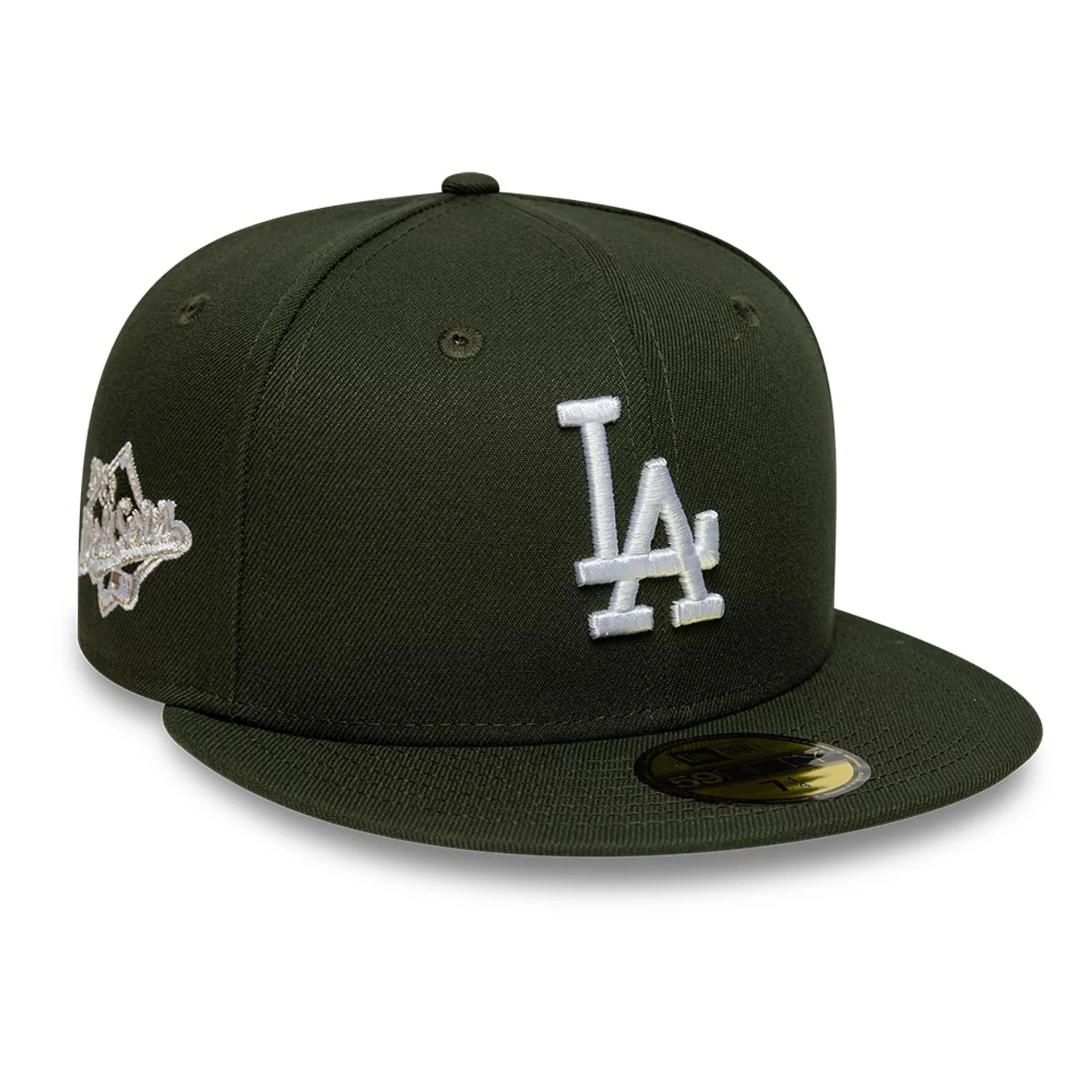 LA Dodgers MLB Dark Green 59FIFTY Fitted Cap