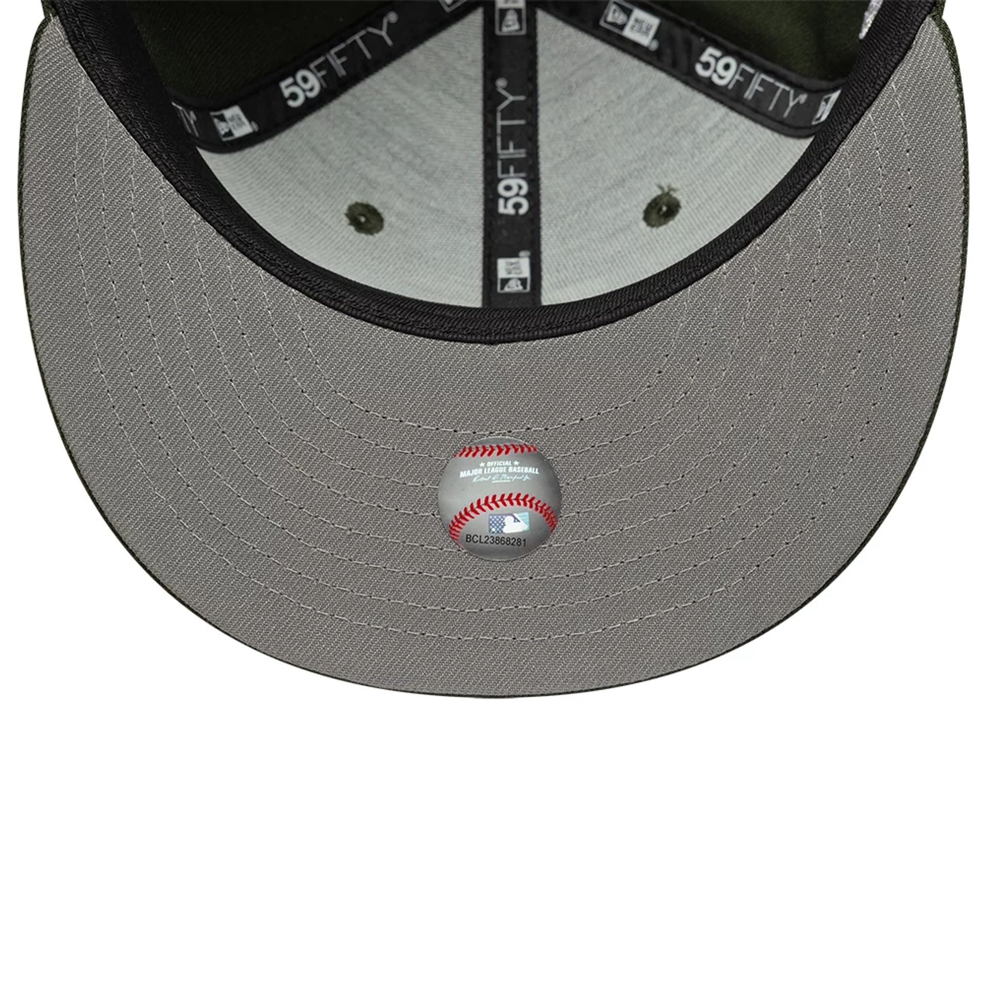 LA Dodgers MLB Dark Green 59FIFTY Fitted Cap - Image 2