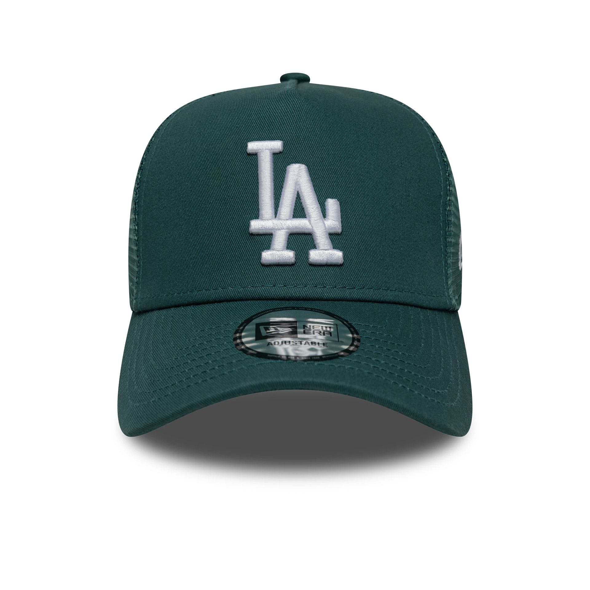 LA Dodgers MLB Dark Green 9FORTY A-Frame Trucker Cap - Image 2