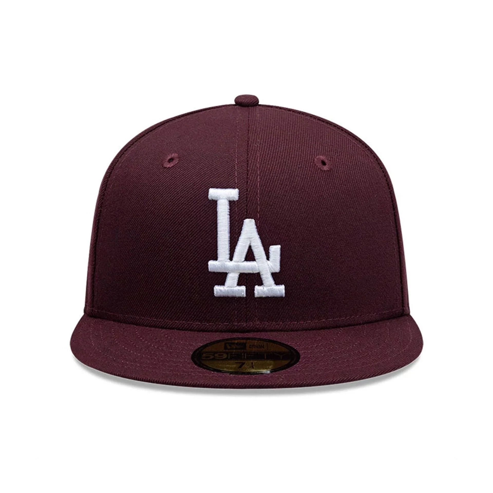 LA Dodgers MLB Dark Purple 59FIFTY Fitted Cap - Image 2