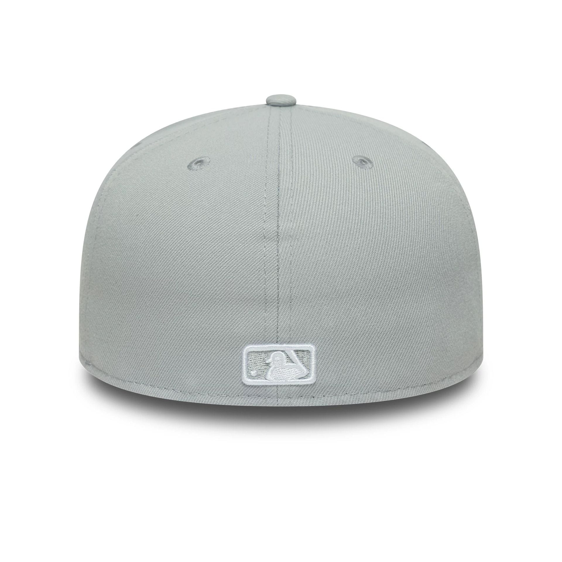 LA Dodgers MLB Flat Grey 59FIFTY A-Frame Fitted Cap - Image 7