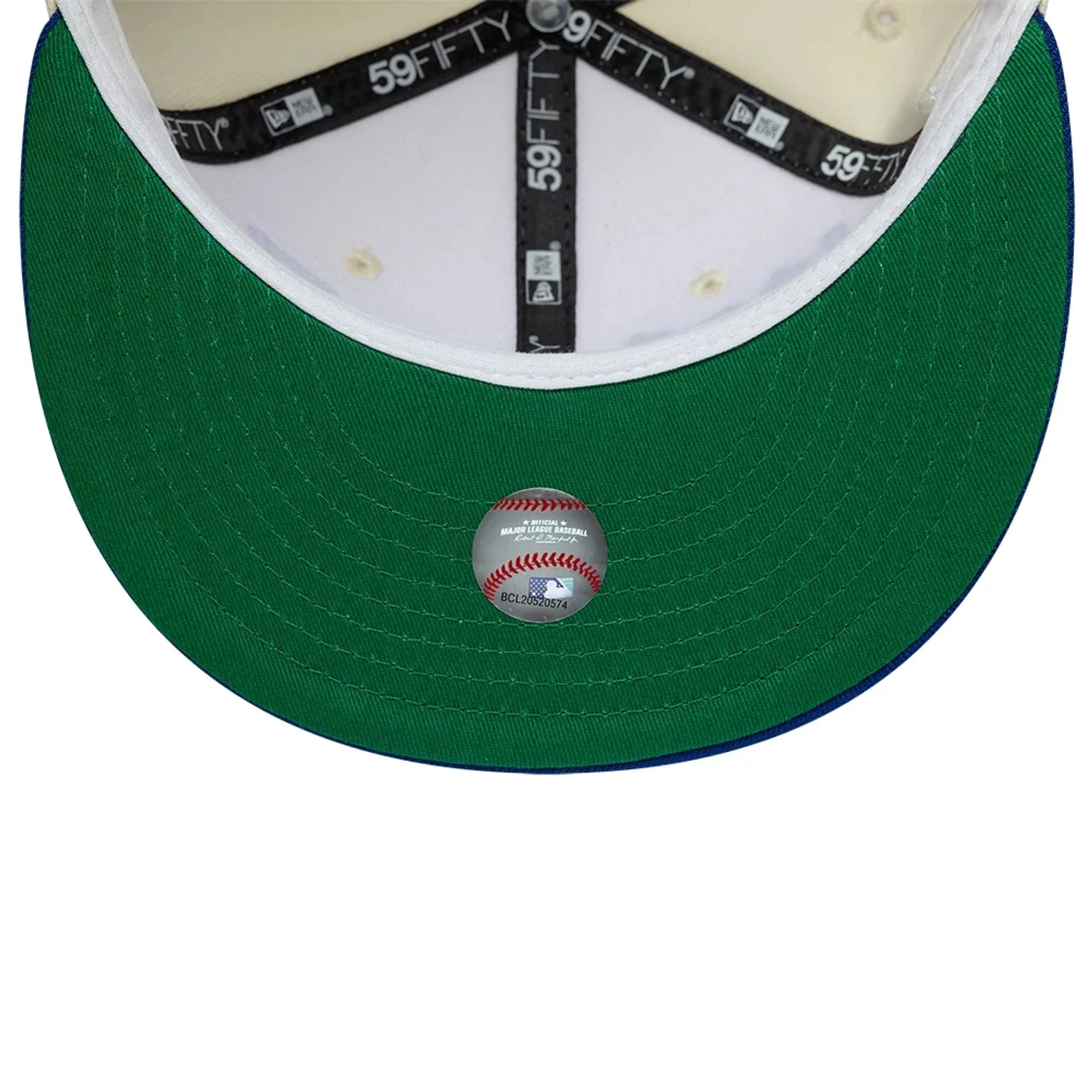 LA Dodgers MLB Kanji Japan Flag White 59FIFTY Fitted Cap - Image 2