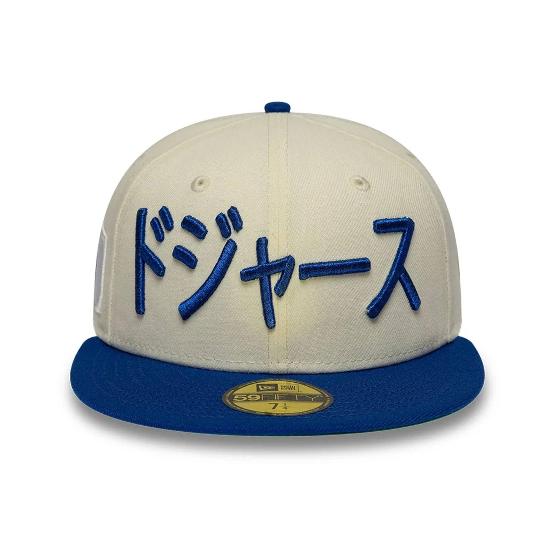 LA Dodgers MLB Kanji Japan Flag White 59FIFTY Fitted Cap - Image 3