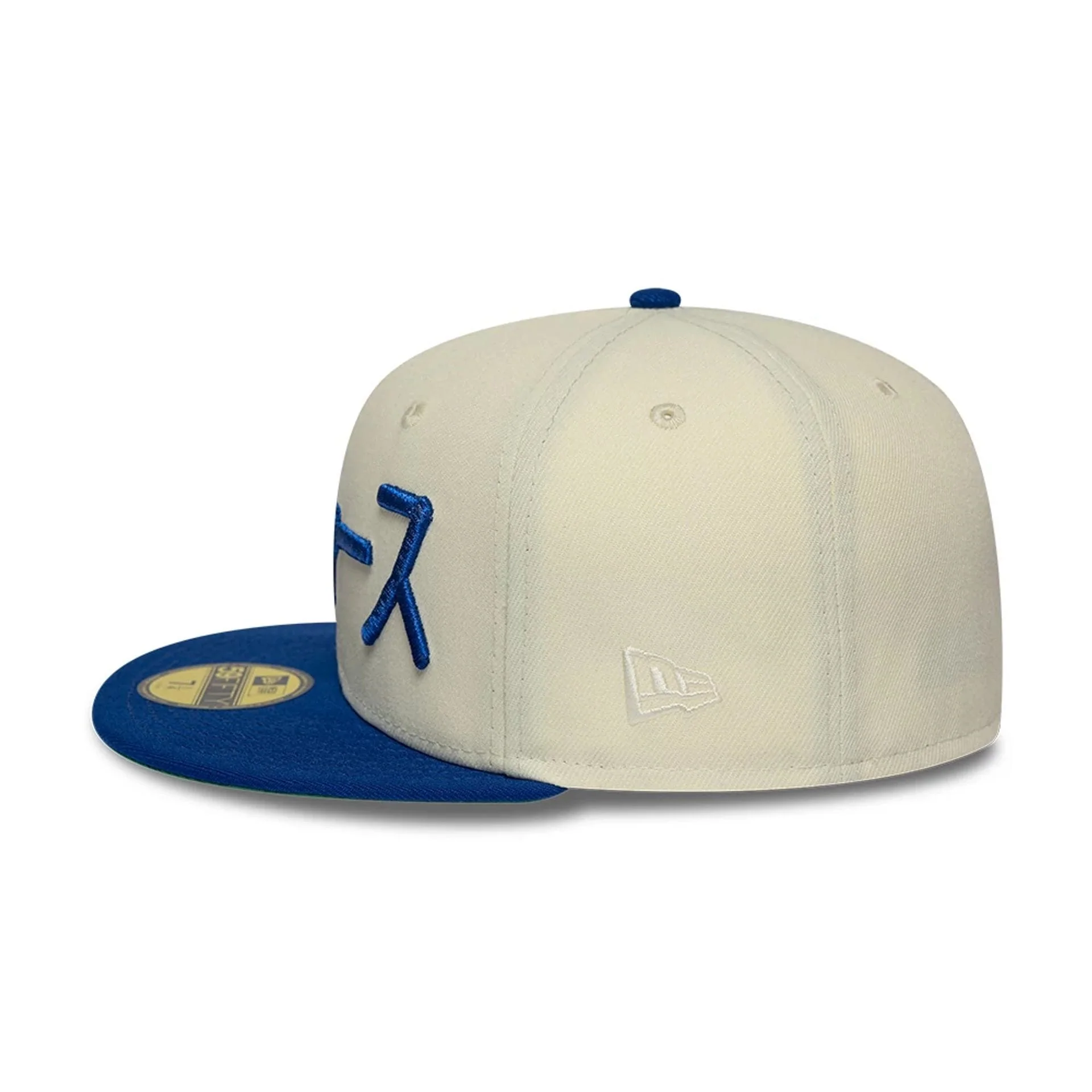 LA Dodgers MLB Kanji Japan Flag White 59FIFTY Fitted Cap - Image 7