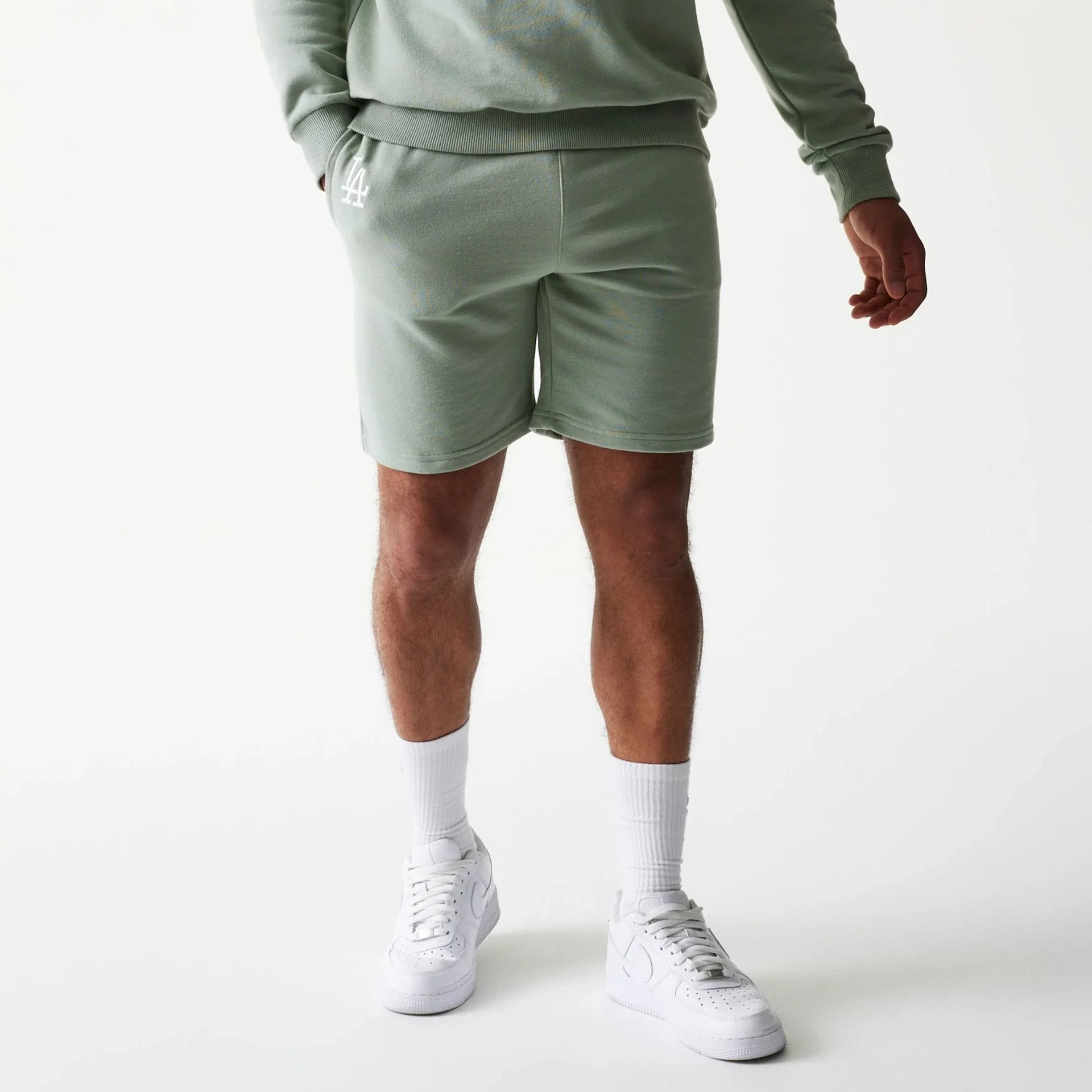 LA Dodgers MLB League Essential Midi Pastel Green Shorts