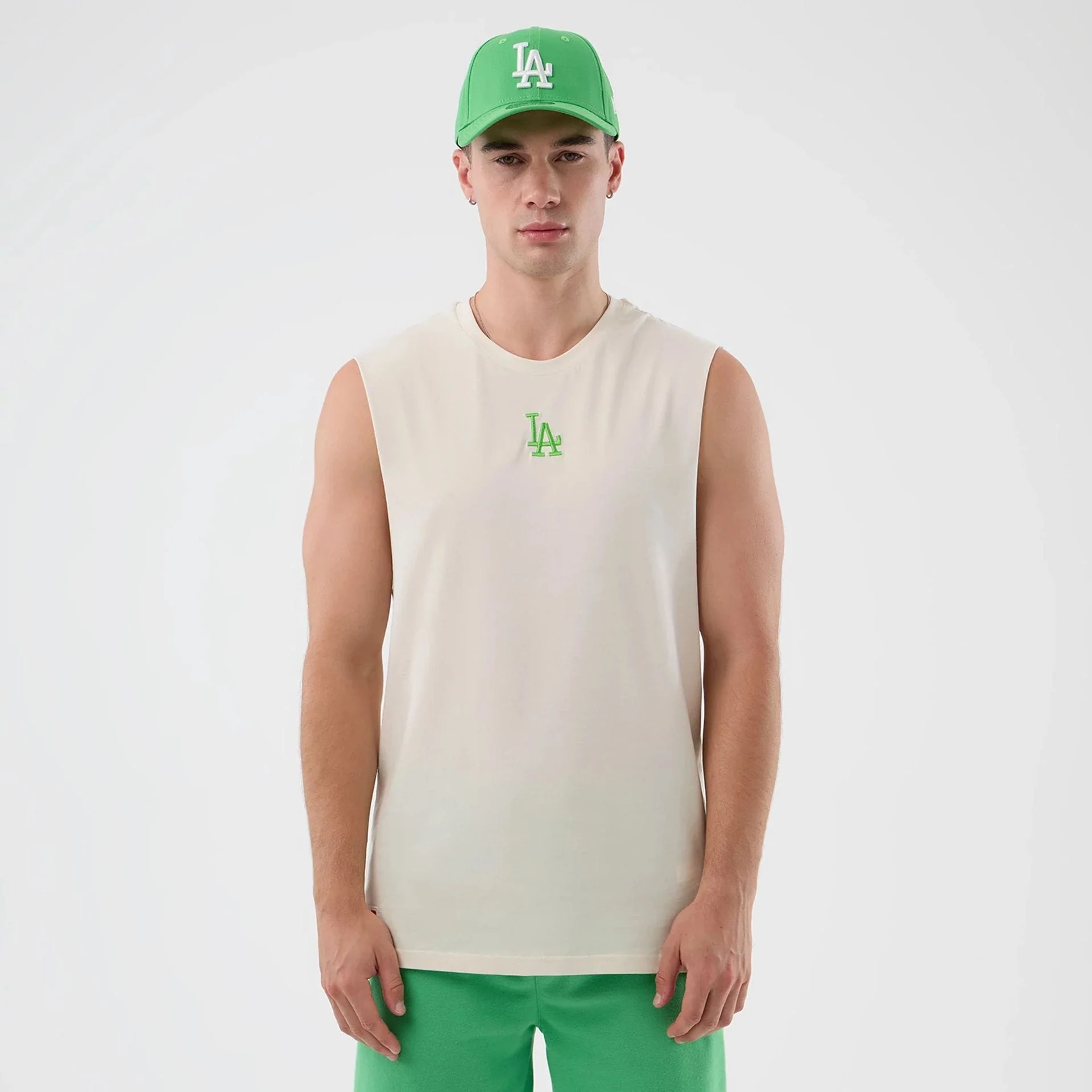 LA Dodgers MLB League Essential Open White Vest