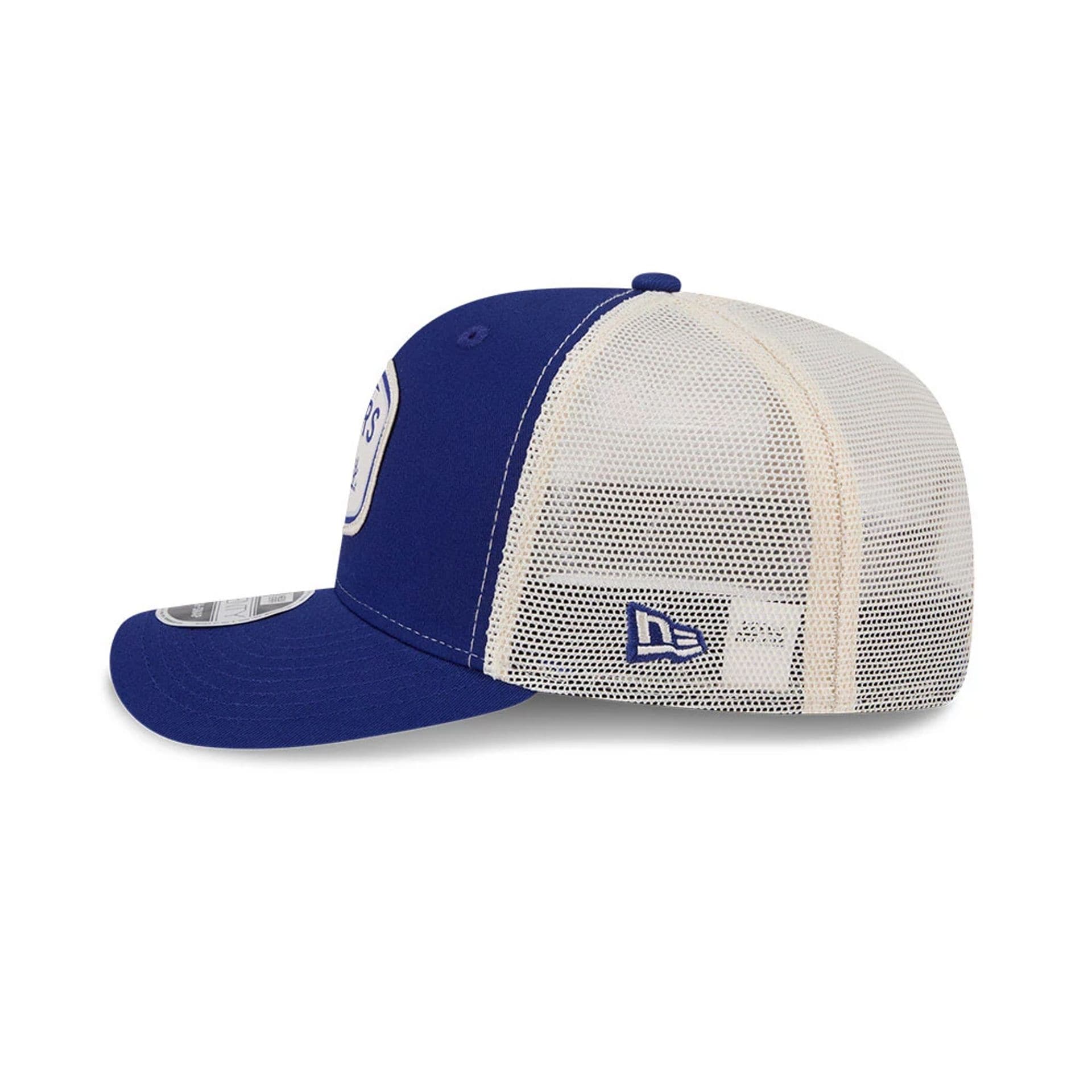 LA Dodgers MLB Patch Dark Blue 9SEVENTY Stretch Snap Adjustable Cap - Image 5