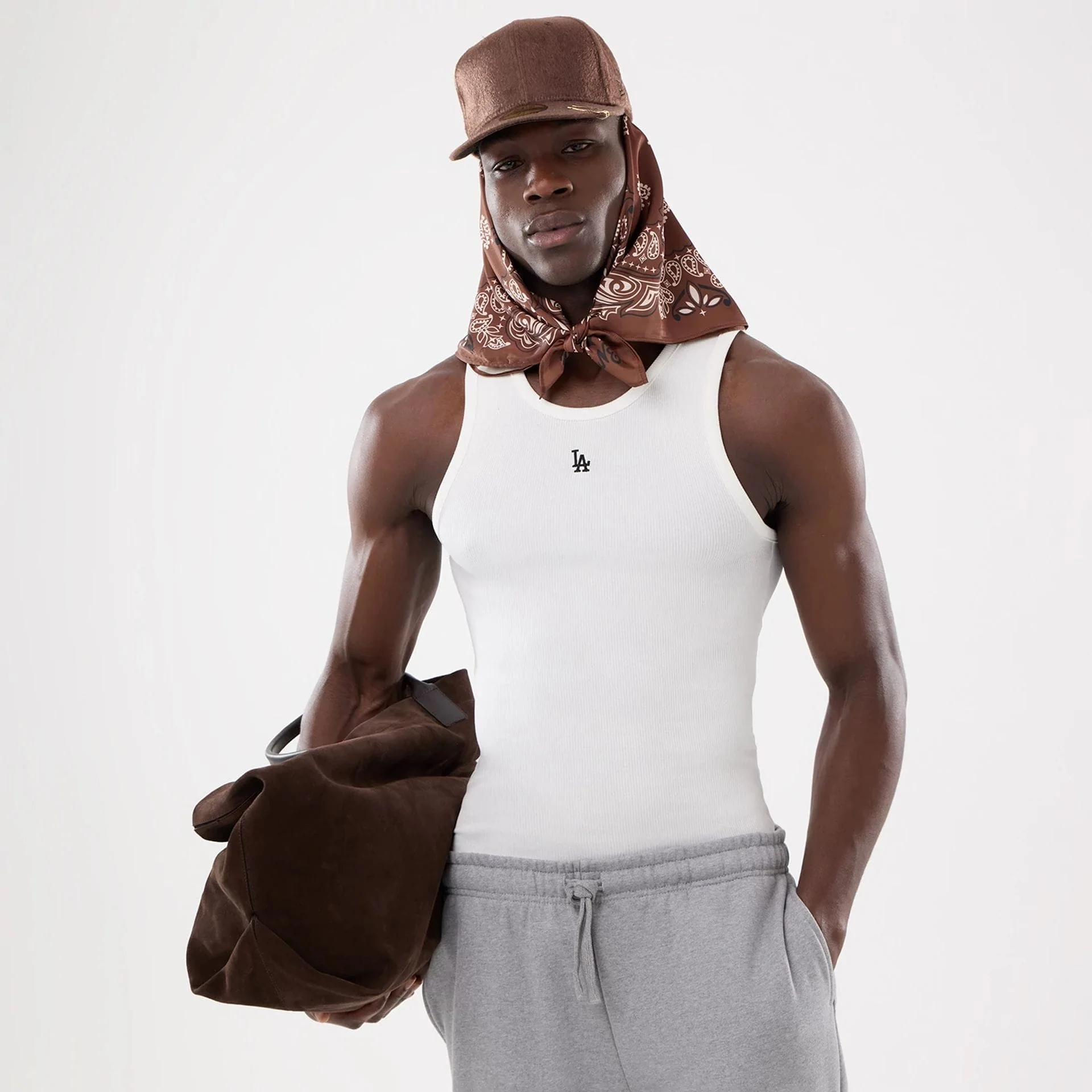 LA Dodgers MLB Rib White Vest - Image 3
