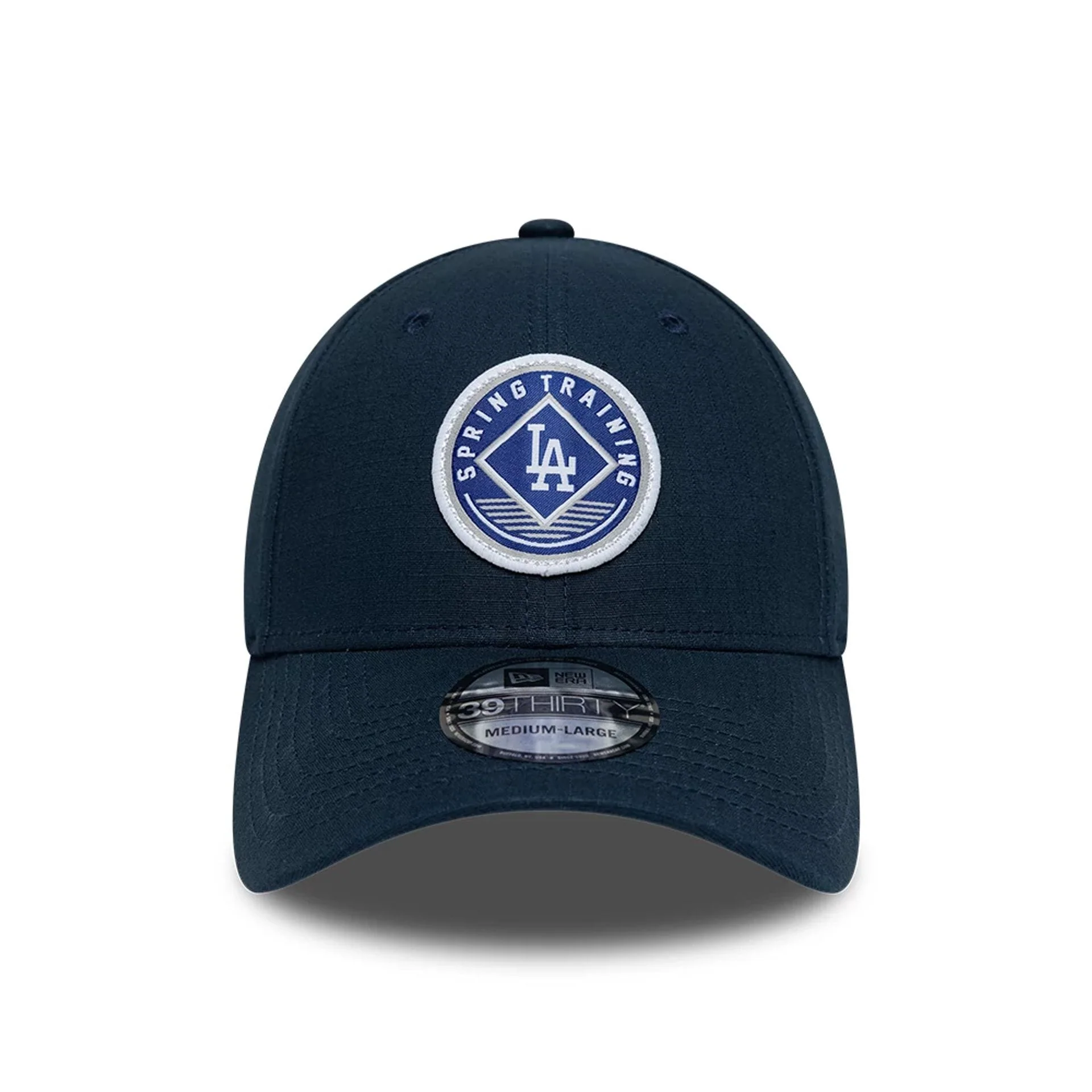 LA Dodgers MLB Ripstop Dark Blue 39THIRTY Stretch Fit Cap - Image 3