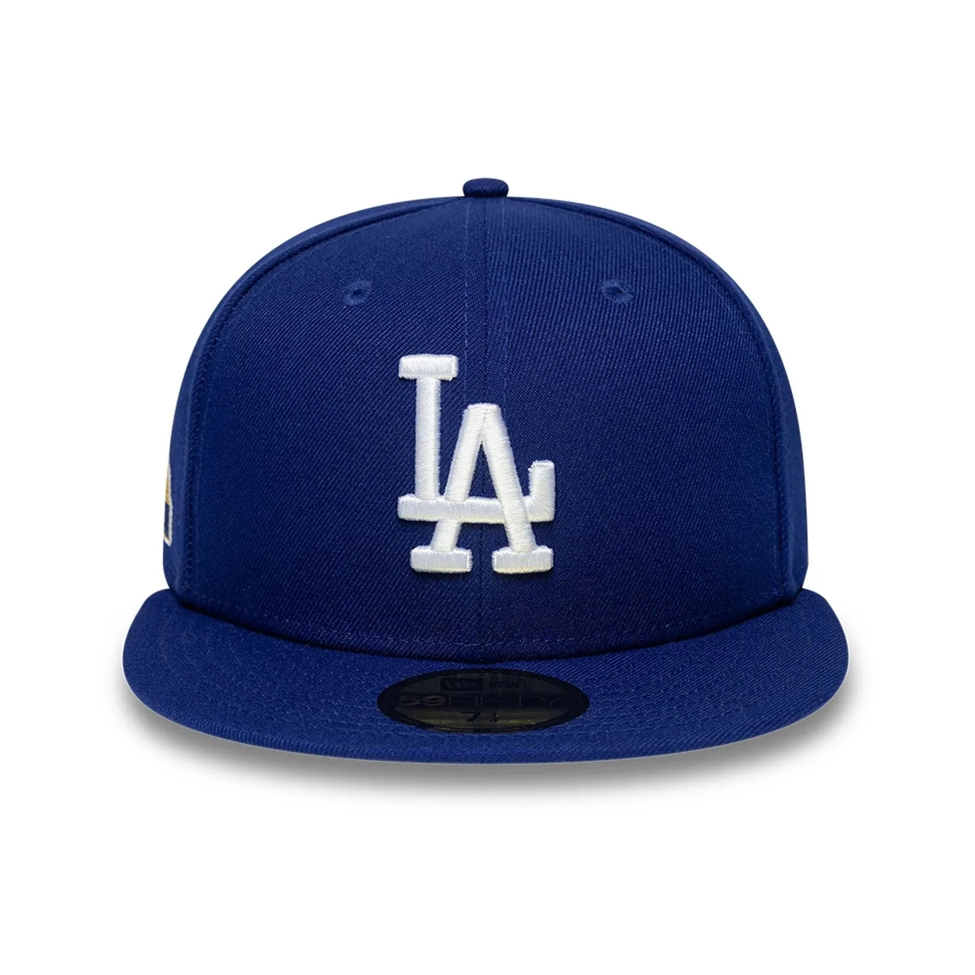 LA Dodgers MLB Sidepatch Satin Lined Dark Blue 59FIFTY Fitted Cap - Image 3