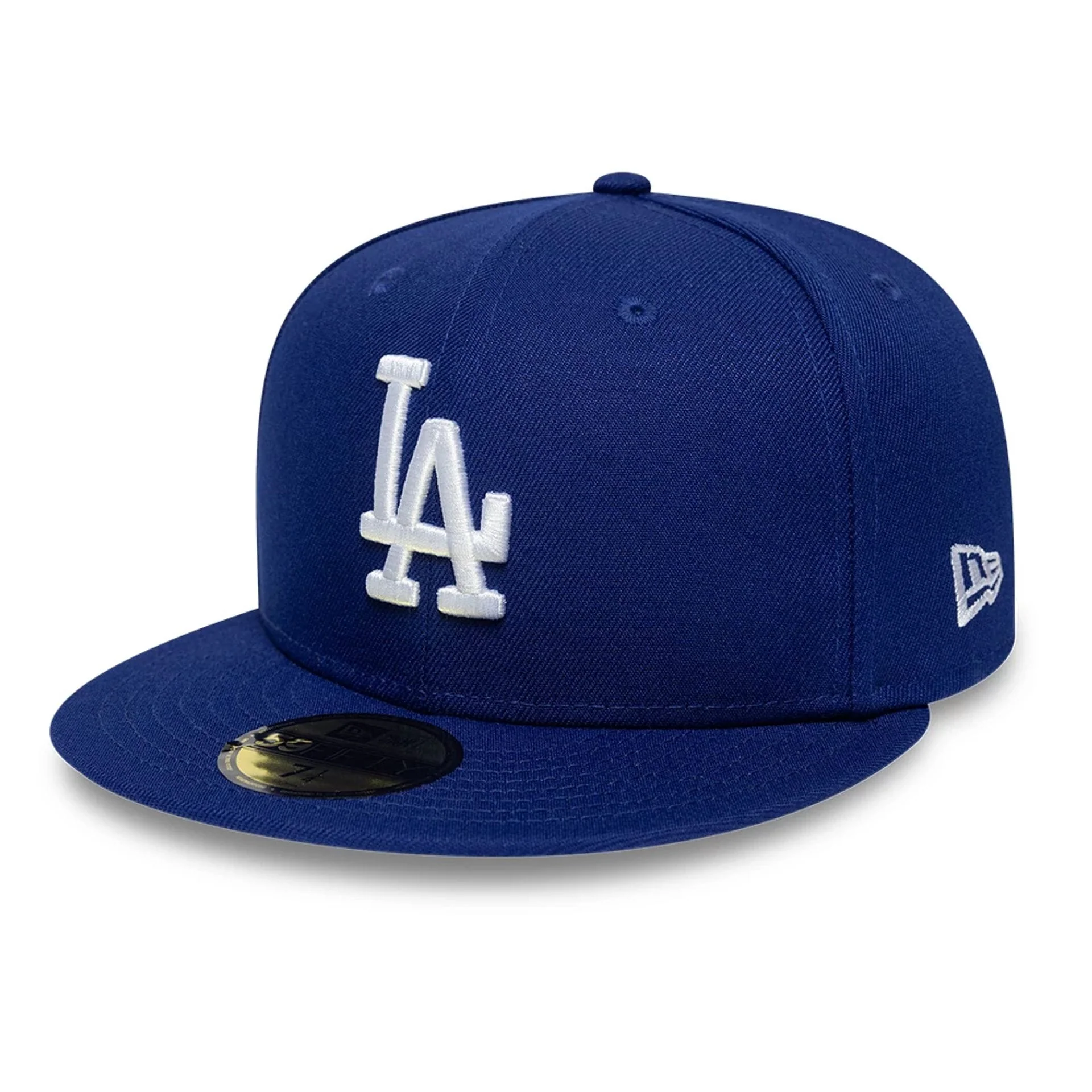 LA Dodgers MLB Sidepatch Satin Lined Dark Blue 59FIFTY Fitted Cap - Image 4