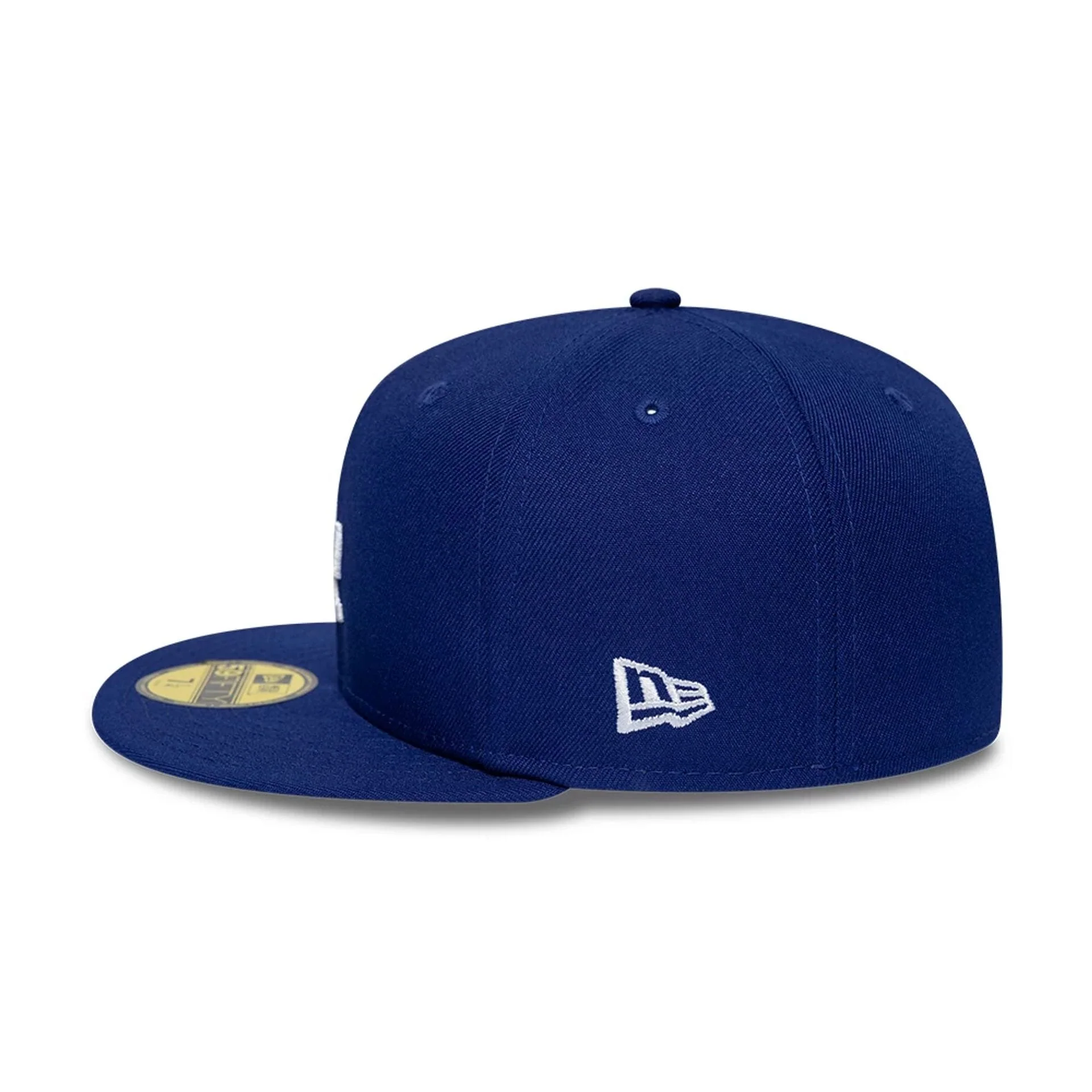 LA Dodgers MLB Sidepatch Satin Lined Dark Blue 59FIFTY Fitted Cap - Image 6