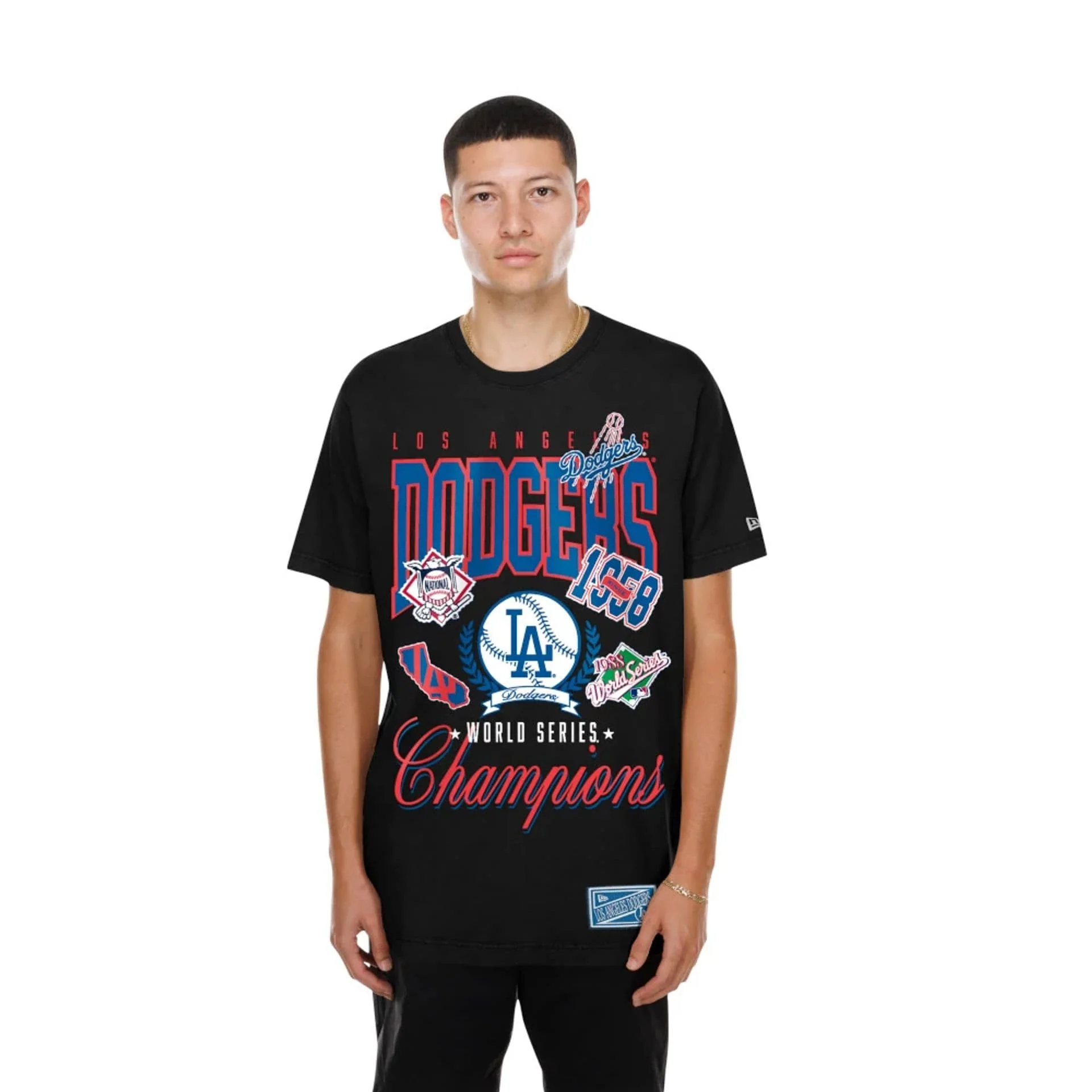 LA Dodgers MLB Sport Classic Black T-Shirt