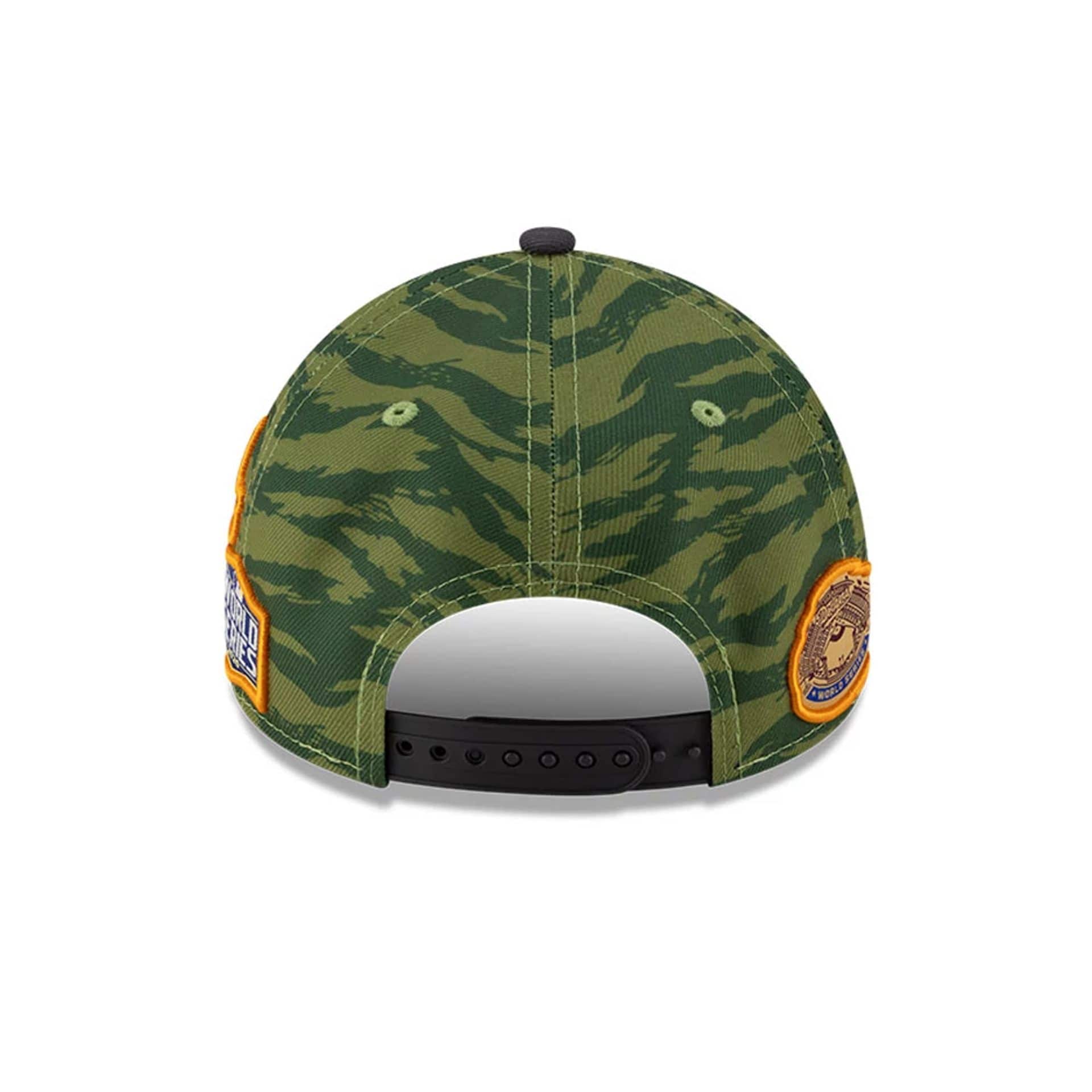 LA Dodgers MLB Tiger Camo Green 9FORTY A-Frame Cap - Image 5