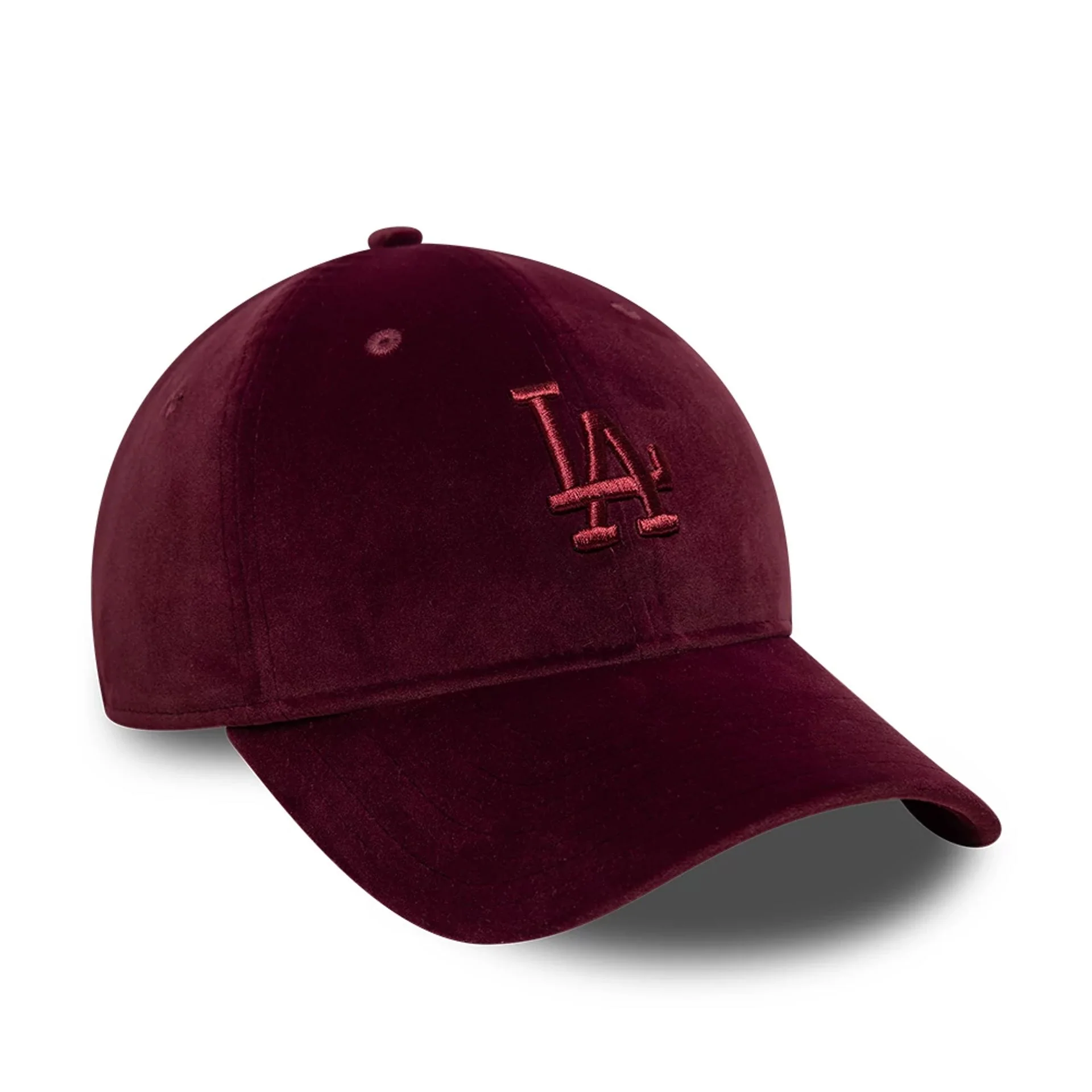 LA Dodgers MLB Velour Dark Purple 9TWENTY Bow Back Adjustable Cap - Image 4