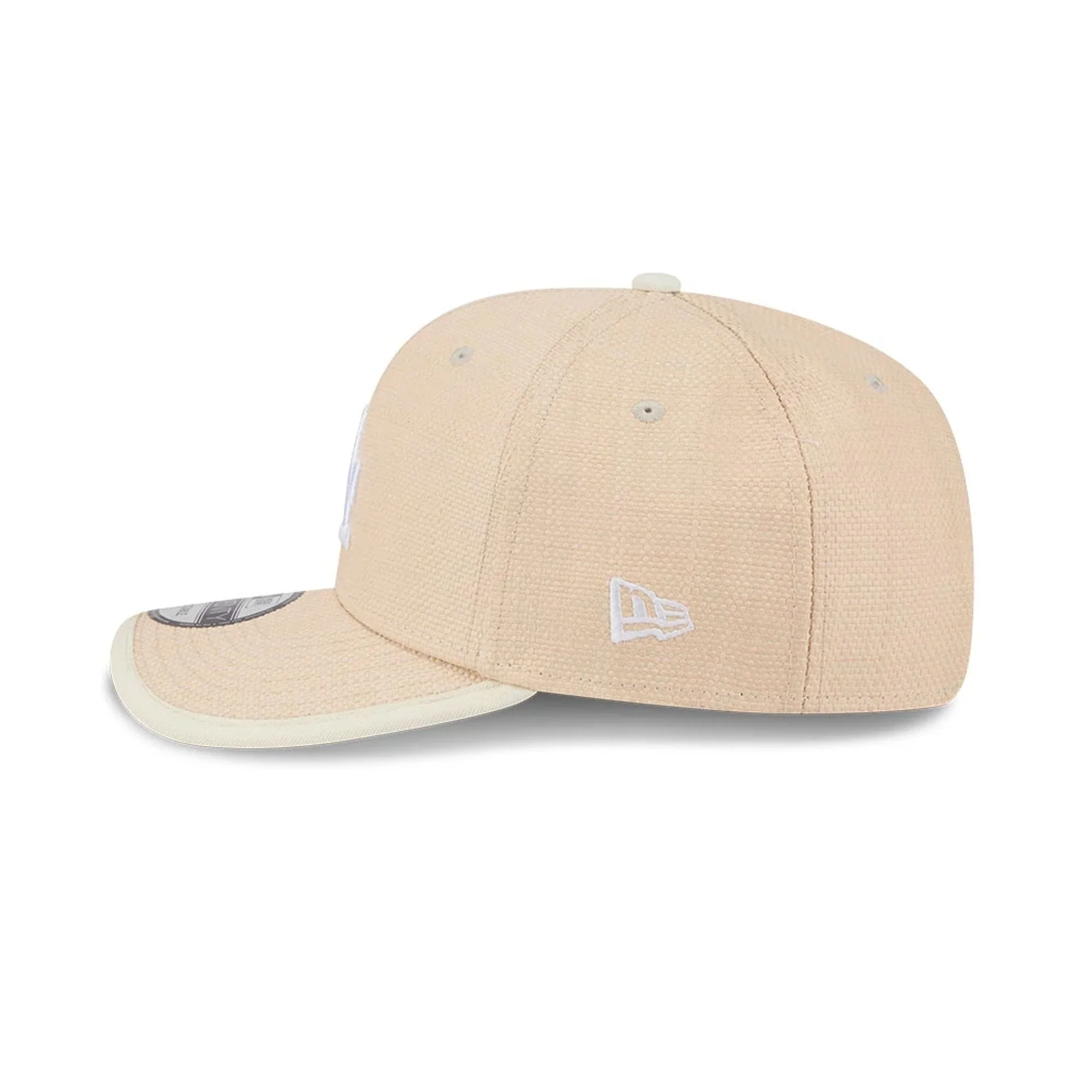 LA Dodgers MLB Wicker Cream 9SEVENTY Stretch Snap Adjustable Cap - Image 6