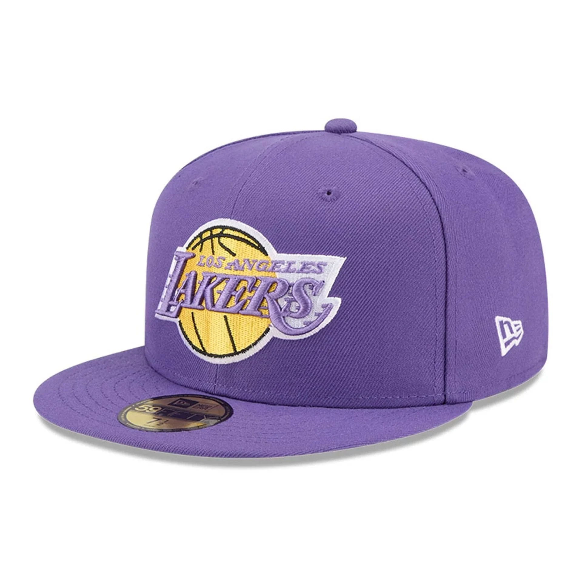 LA Lakers NBA Hardwood Classic Purple 59FIFTY Fitted Cap - Image 4