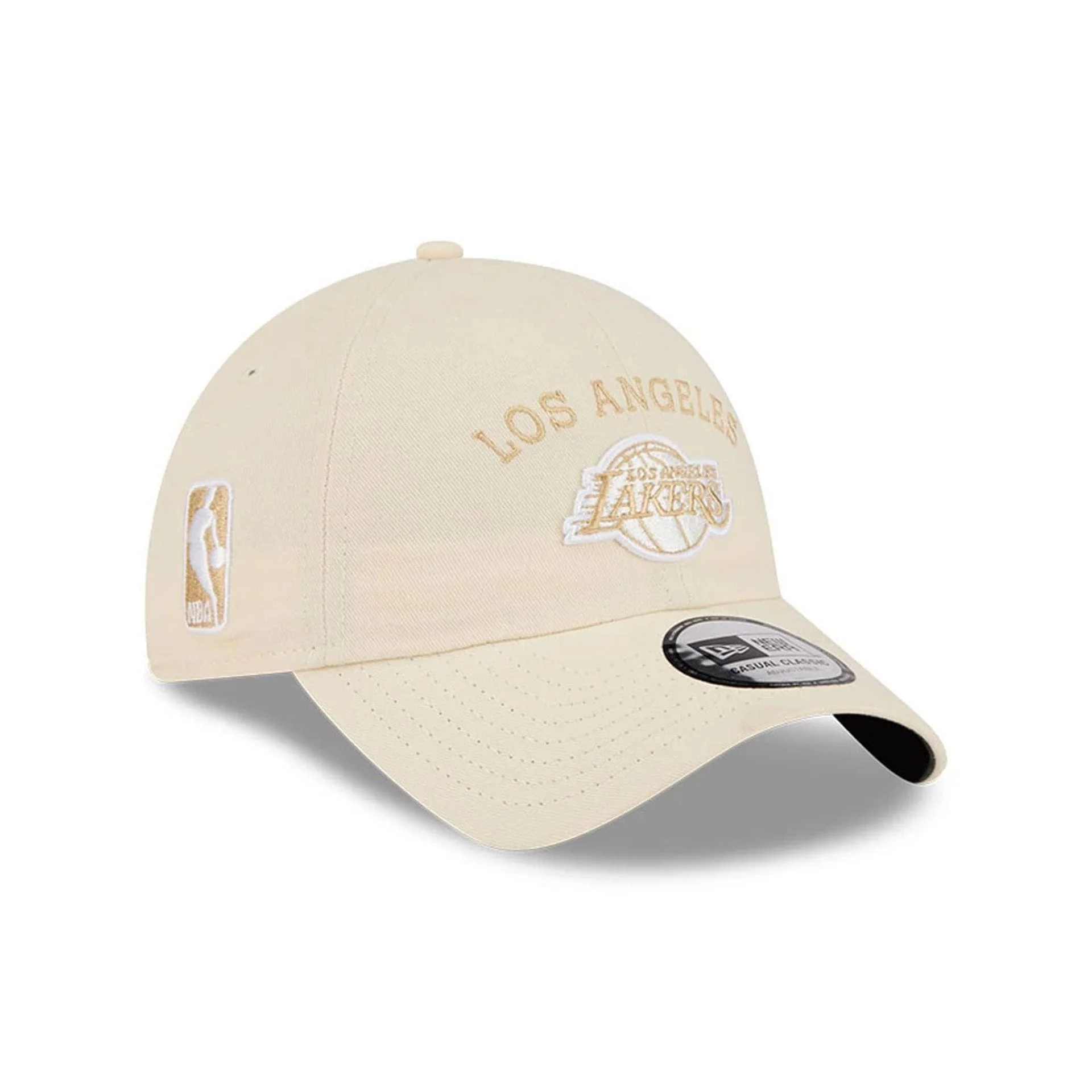 LA Lakers NBA Team Logo White Casual Classic Adjustable Cap