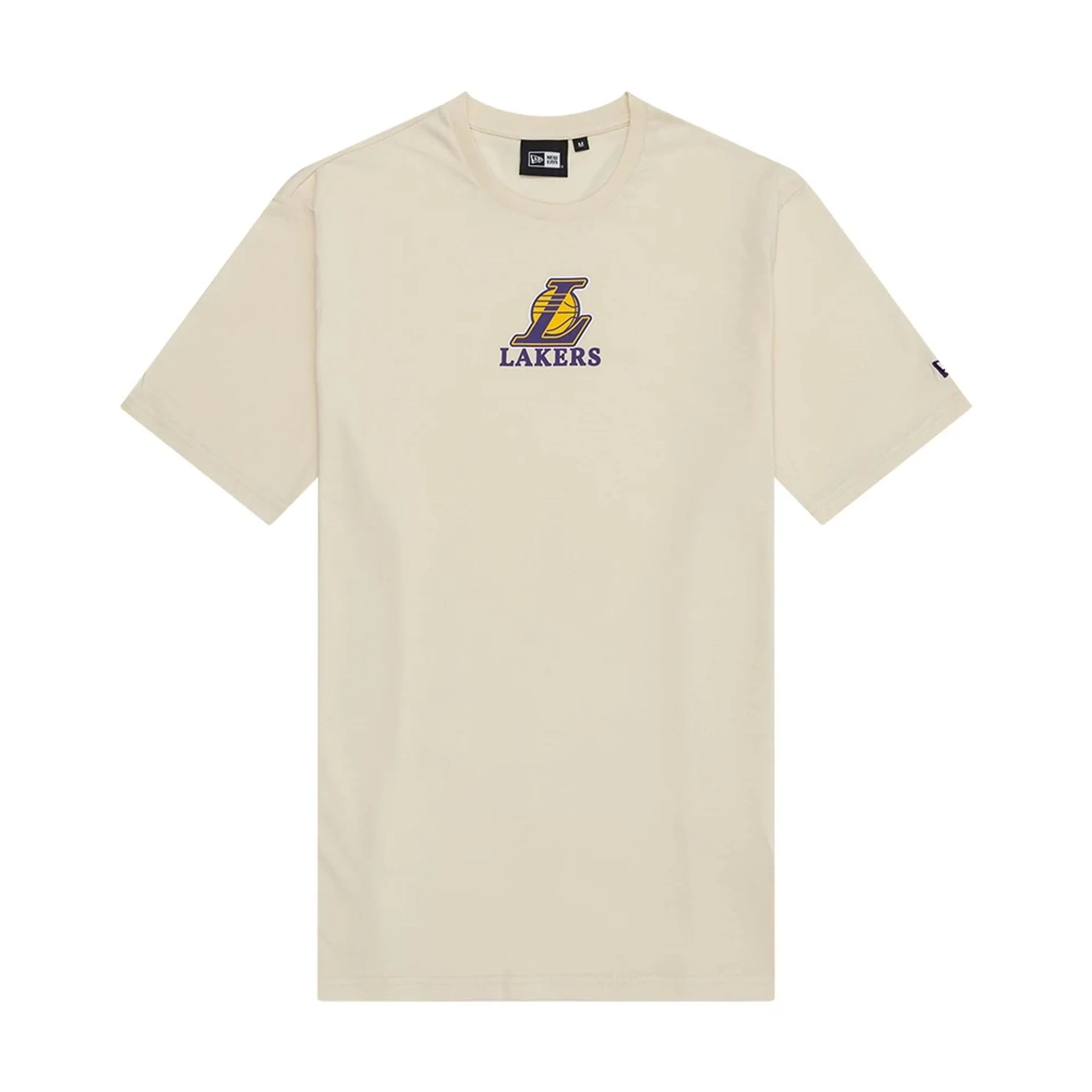 LA Lakers NBA Wordmark Light Beige T-Shirt