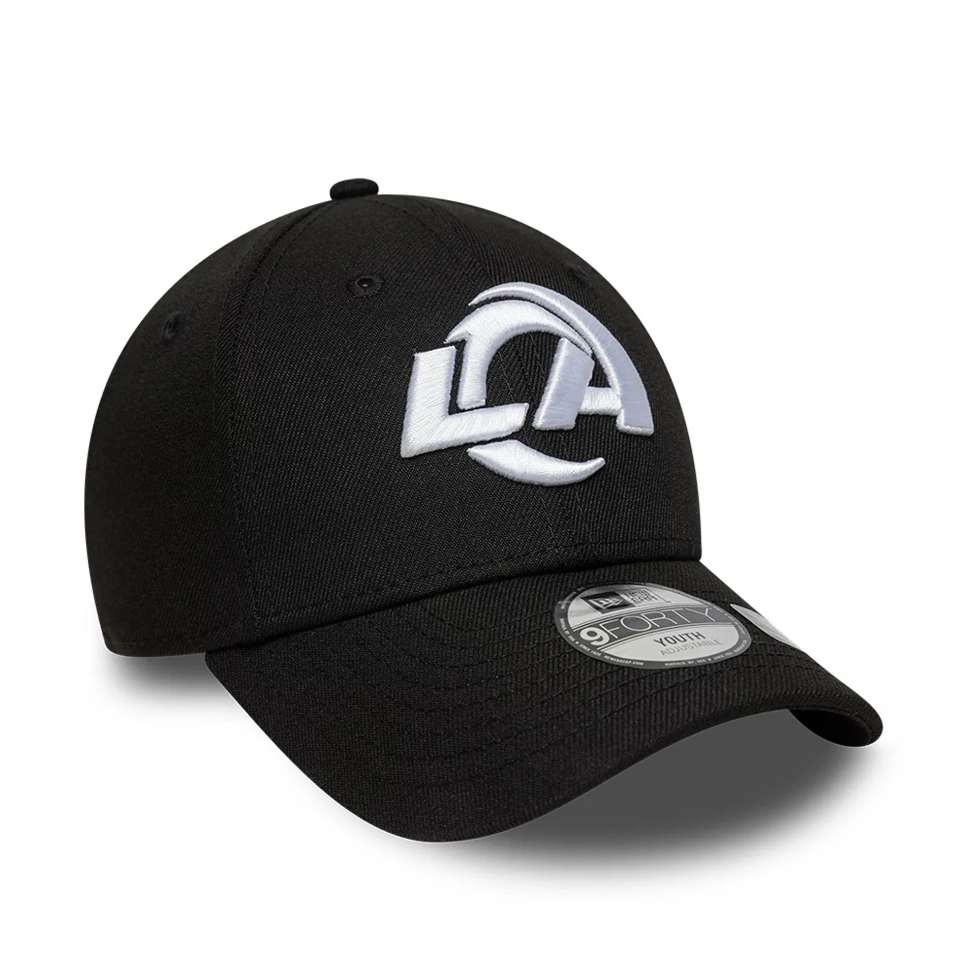 LA Rams NFL Black 9FORTY Adjustable Cap - Image 3