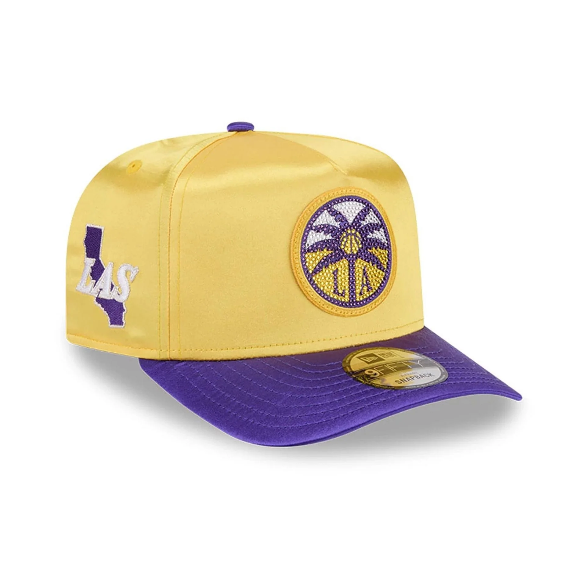 LA Sparks WNBA Draft 2026 Yellow 9FIFTY A-Frame Snapback Adjustable Cap
