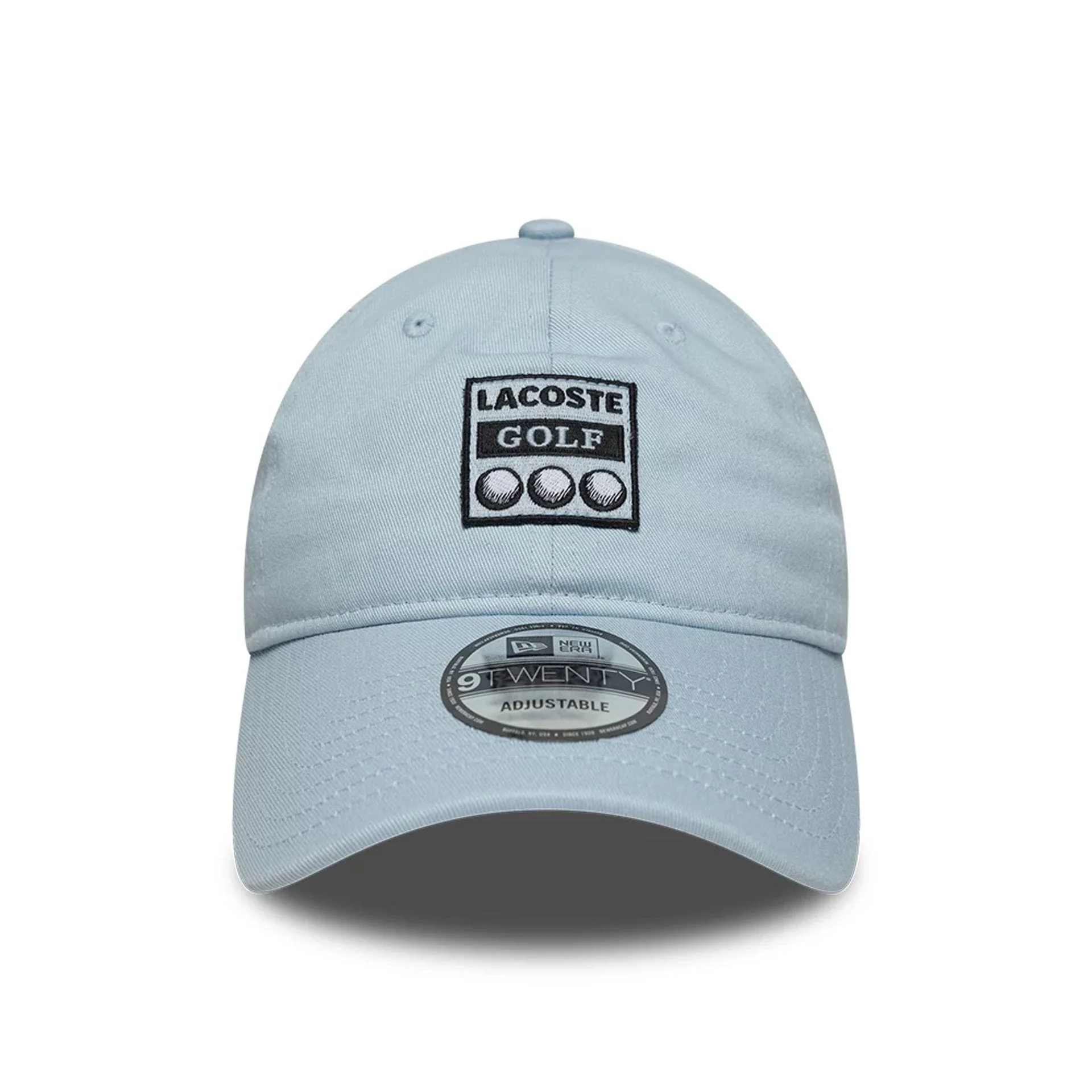Lacoste X New Era Pastel Blue 9TWENTY Adjustable Cap - Image 2