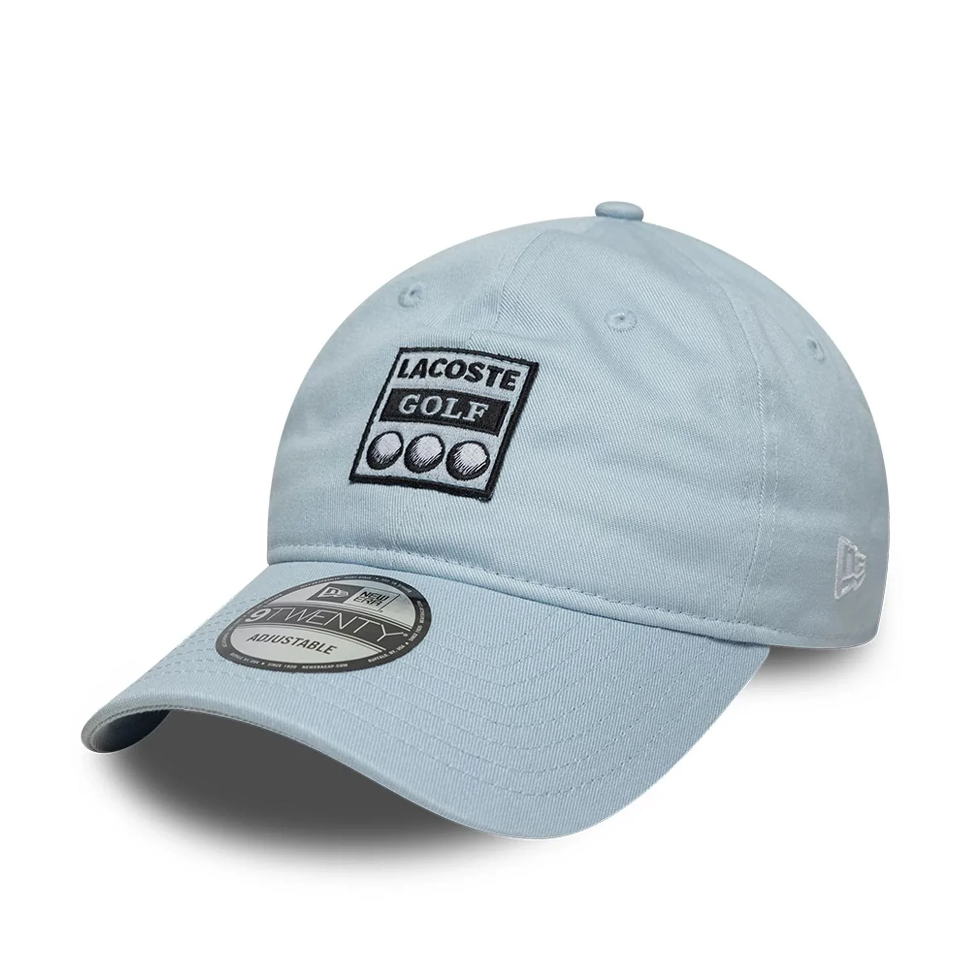 Lacoste X New Era Pastel Blue 9TWENTY Adjustable Cap - Image 3