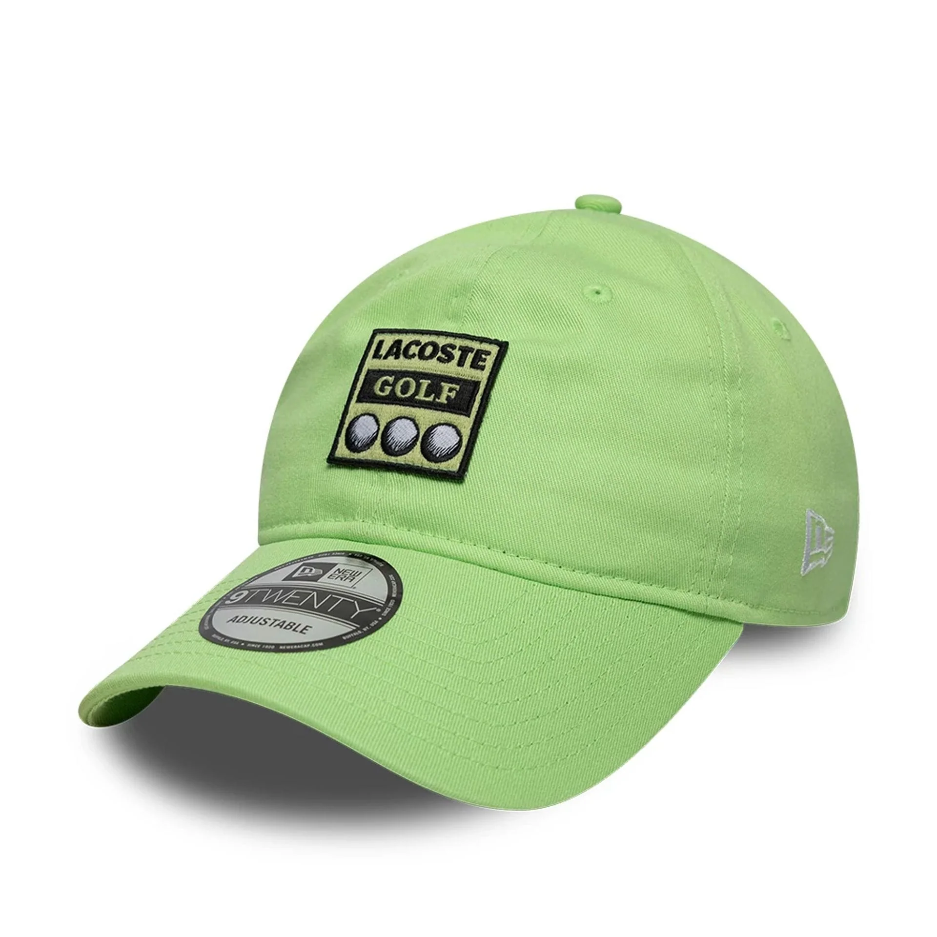Lacoste X New Era Pastel Green 9TWENTY Adjustable Cap - Image 3