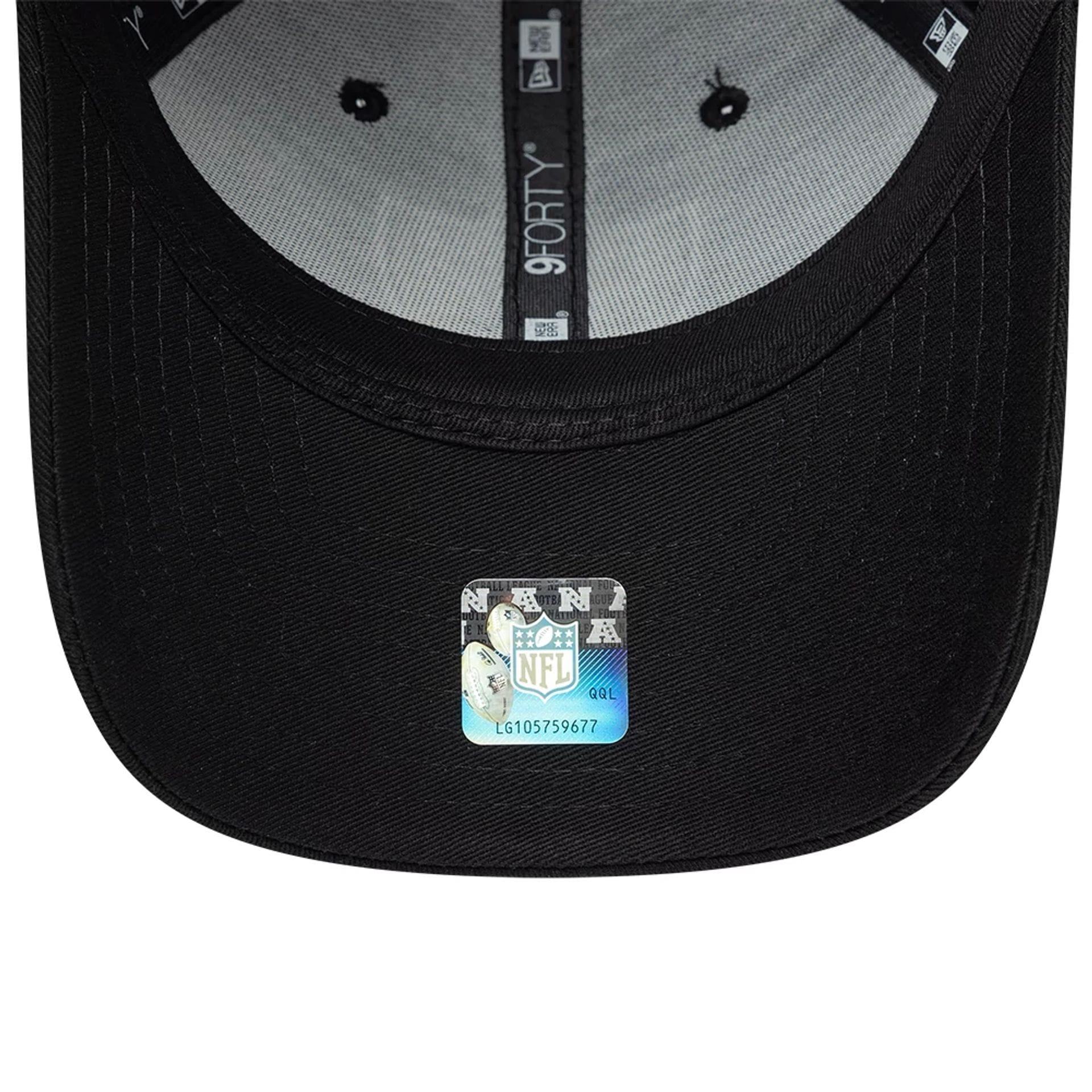 Las Vegas Raiders NFL Black 9FORTY M-Crown Adjustable Cap - Image 5