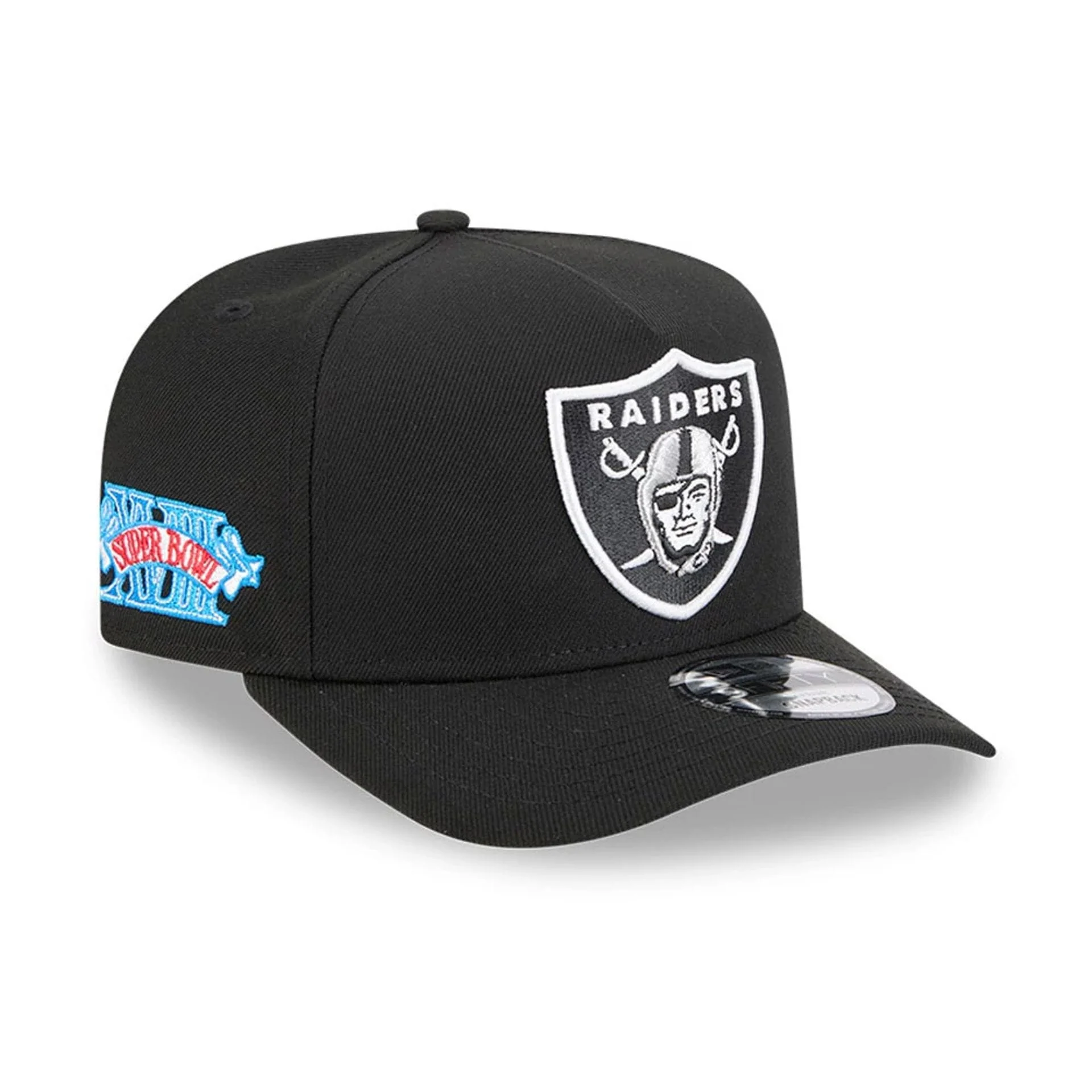 Las Vegas Raiders NFL Evergreen Black 9FIFTY A-Frame Snapback Adjustable Cap